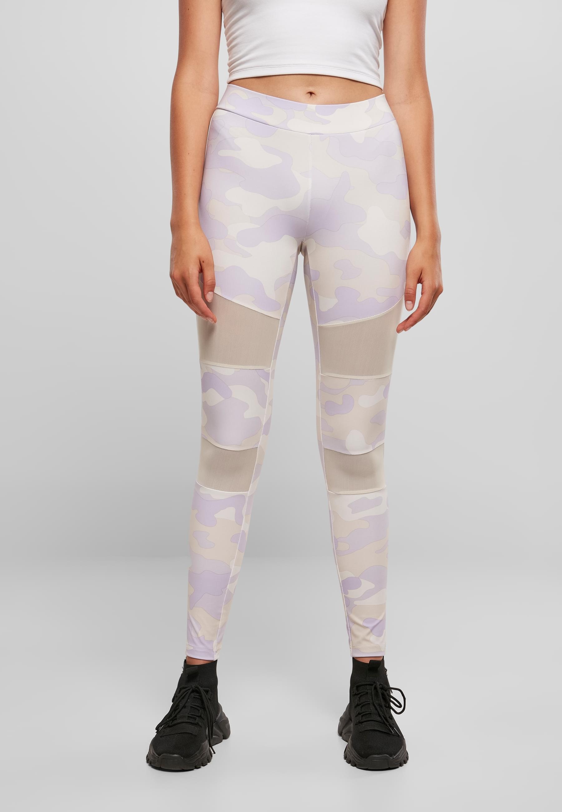 URBAN CLASSICS Leggings »Urban Classics Damen Ladies Camo Tech Mesh Leggings«, (1 tlg.)
