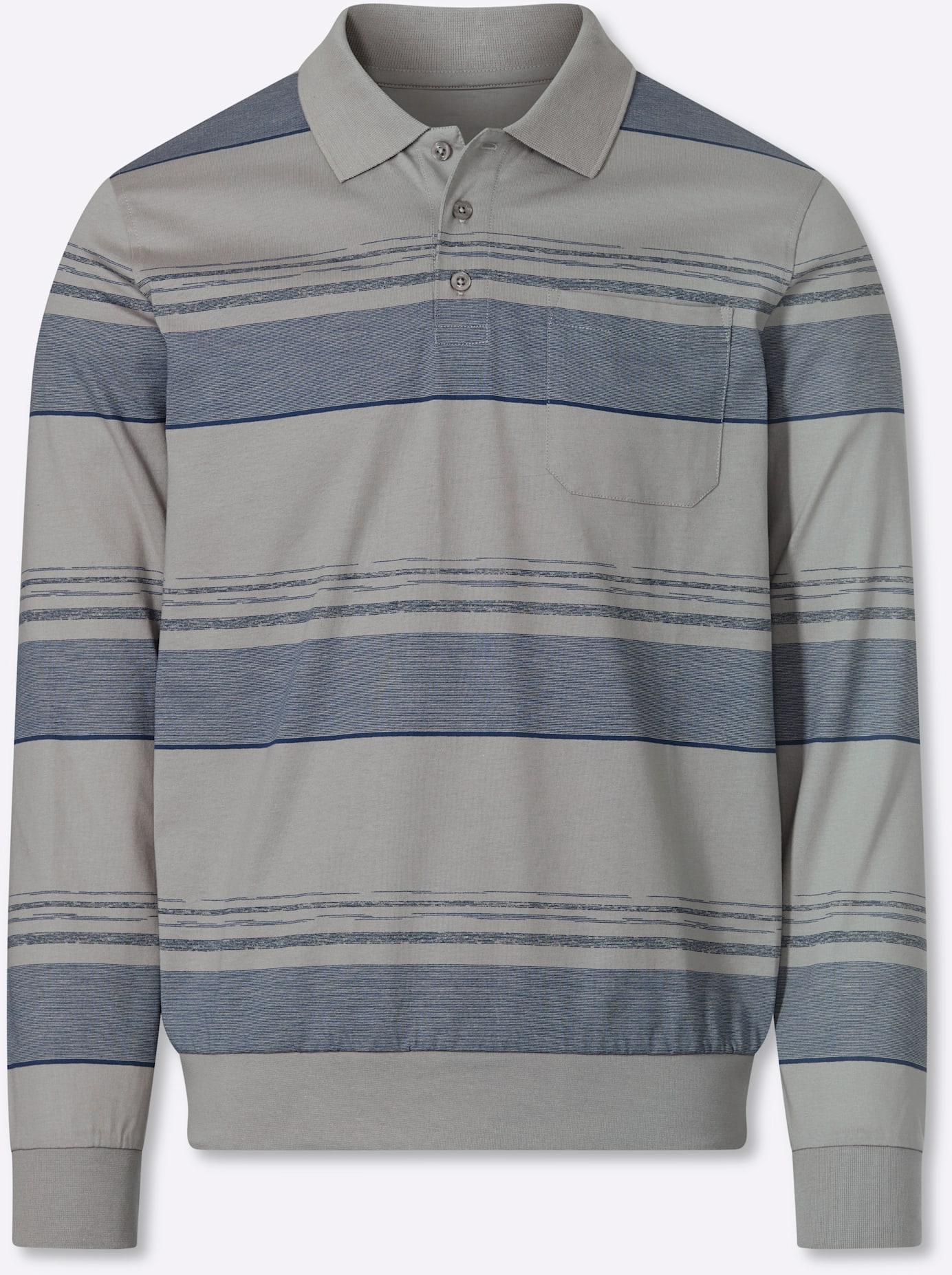 Marco Donati Poloshirt »Langarm-Shirt« 1