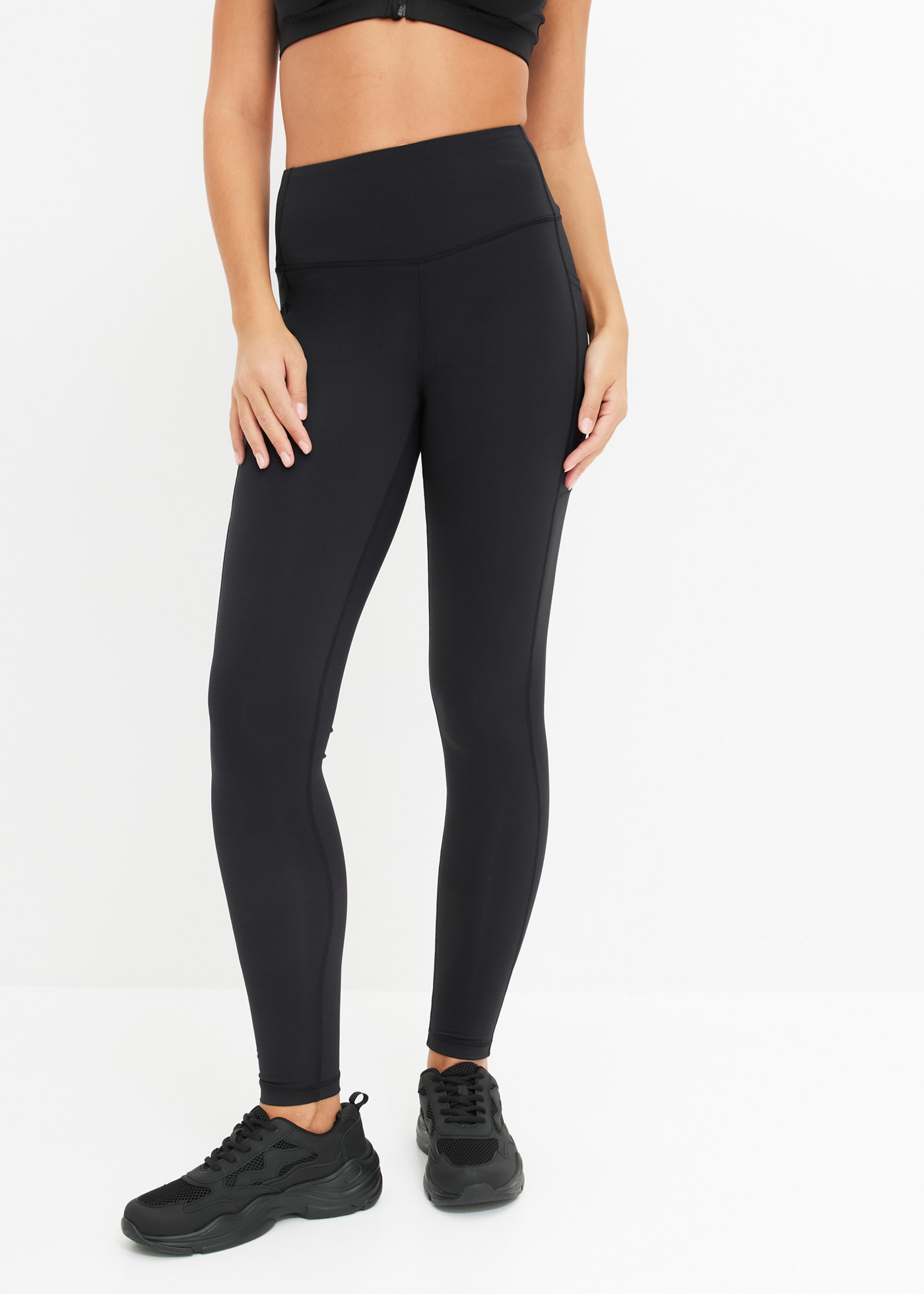 bonprix Funktionsleggings weiches Material, doppelter Taillenbund, Skinny F günstig online kaufen