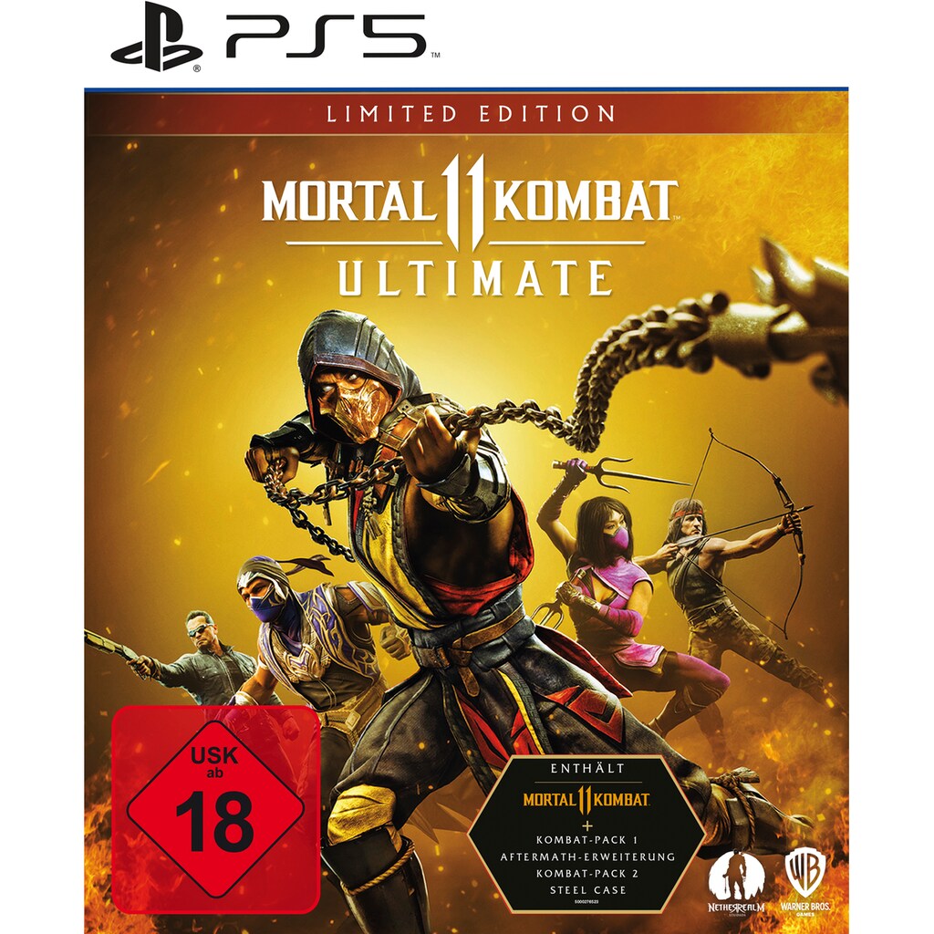 Warner Games Spielesoftware »Mortal Kombat 11 Ultimate Limited Edition«, PlayStation 5