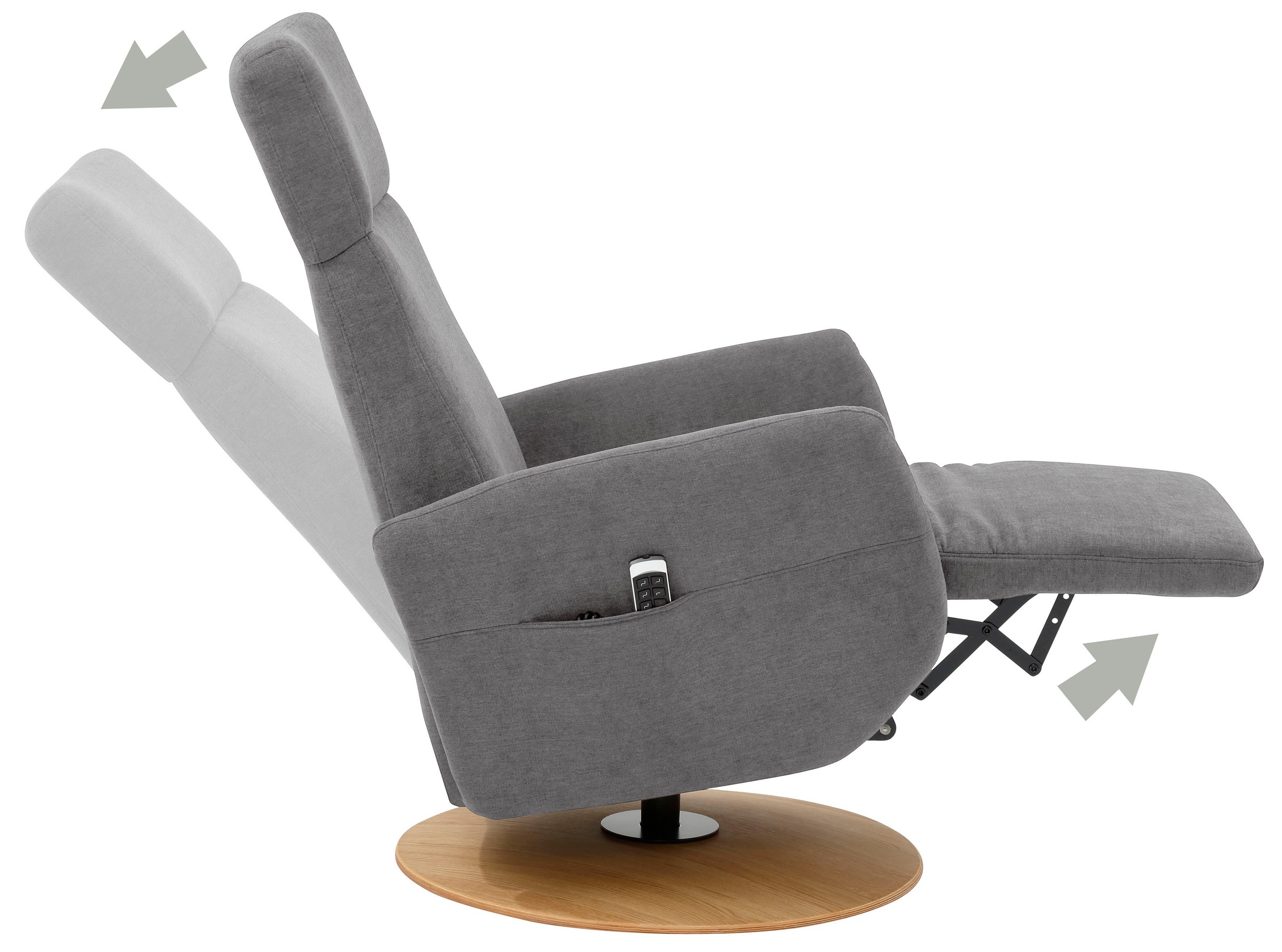 sit&more TV-Sessel »Kobra«, wahlweise mit 2 Motoren, 2 Motoren und Akku oder mit 2 Motoren