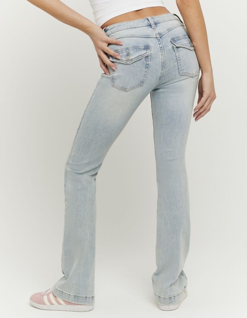 Tally Weijl Bootcut-Jeans "SPADEBOOTY" Baumwollmischung, Mid Waist günstig online kaufen
