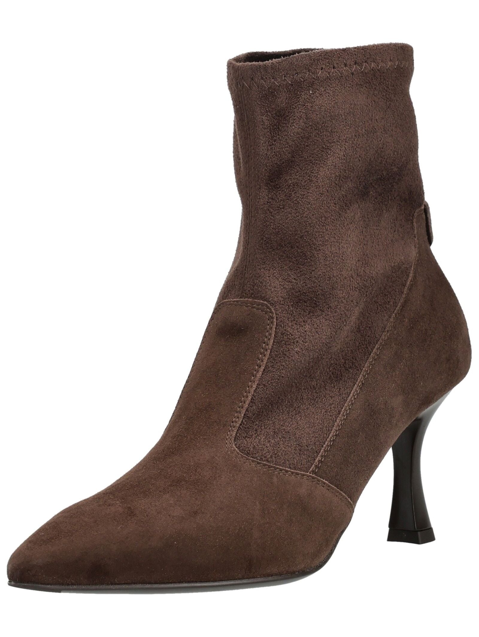 Nero Giardini High-Heel-Stiefelette "Nero Giardini Stiefelette Veloursleder/Lederimitat"