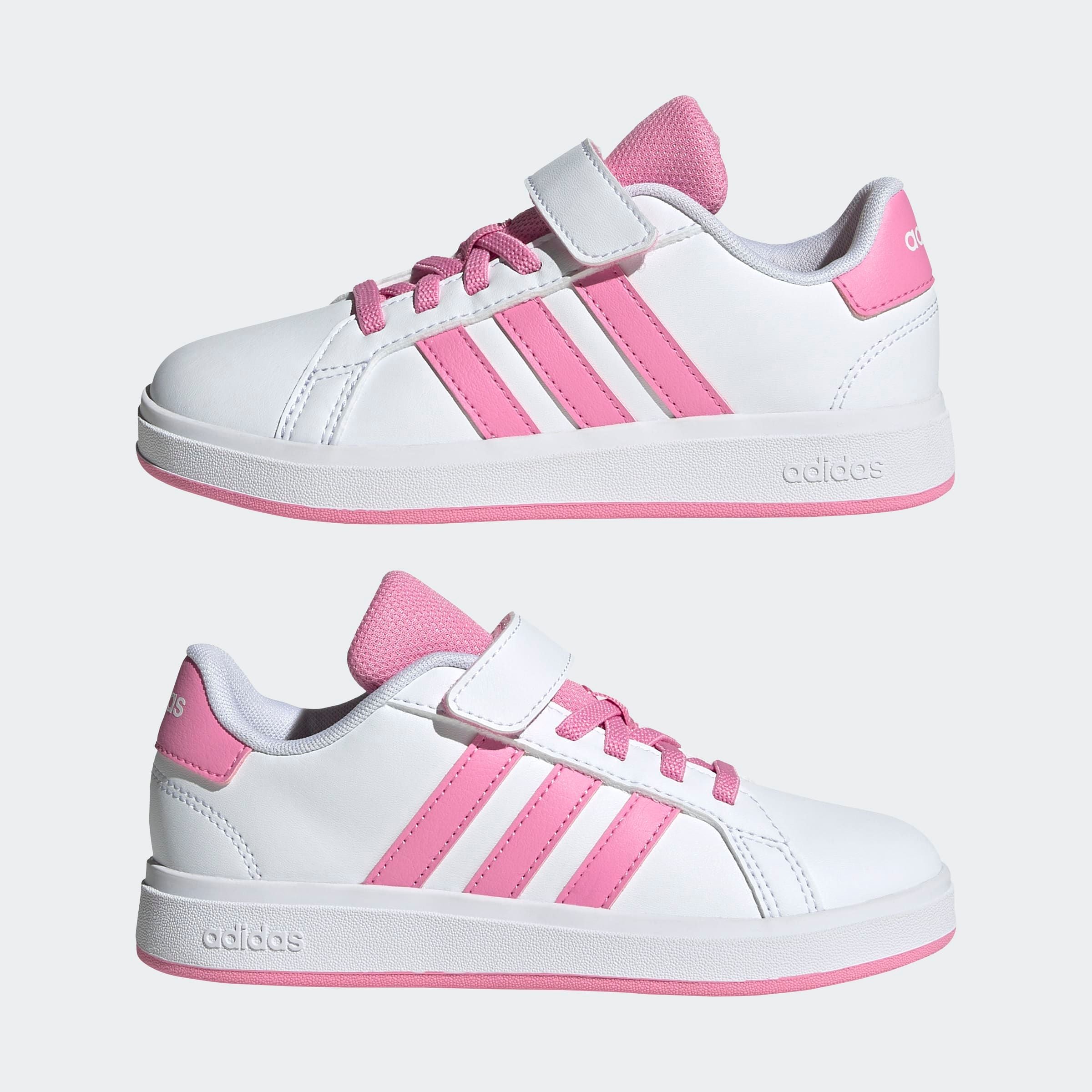 adidas Sportswear Sneaker »GRAND COURT 2.0 KIDS«, Design auf den Spuren des adidas Superstar