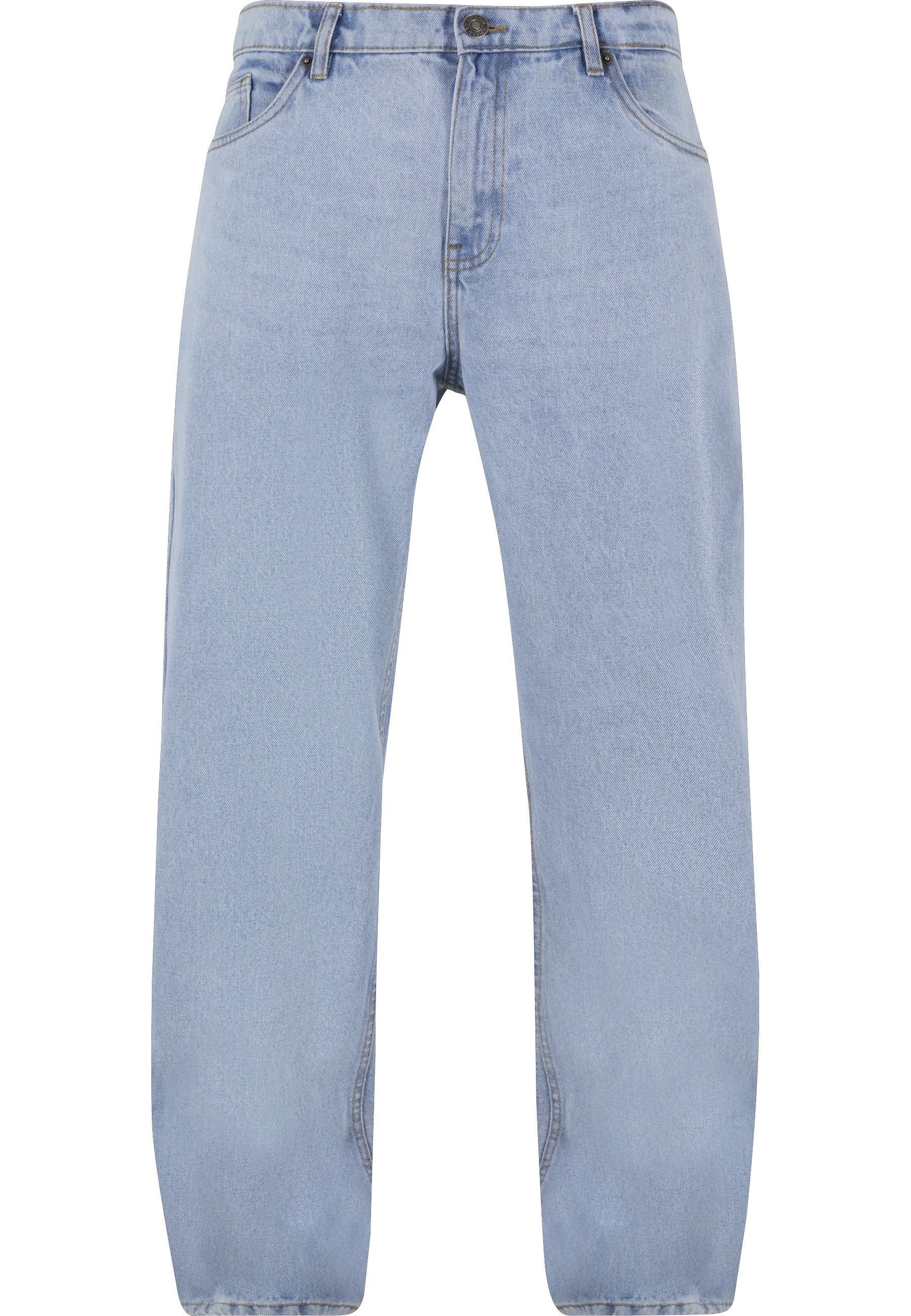 Urban Classics Jean Heavy Ounce Straight Fit Zipped New Light Blue Washed 34 Homme