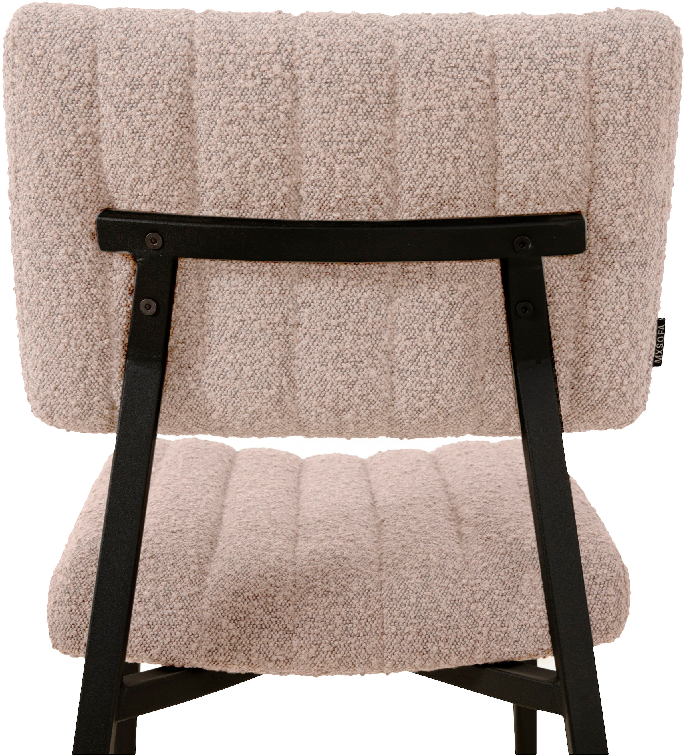 OMG Design Esszimmerstuhl »Dirk«, (Set), 2 St., Stoff, moderner Boucle Bezug, bequem gepolstert