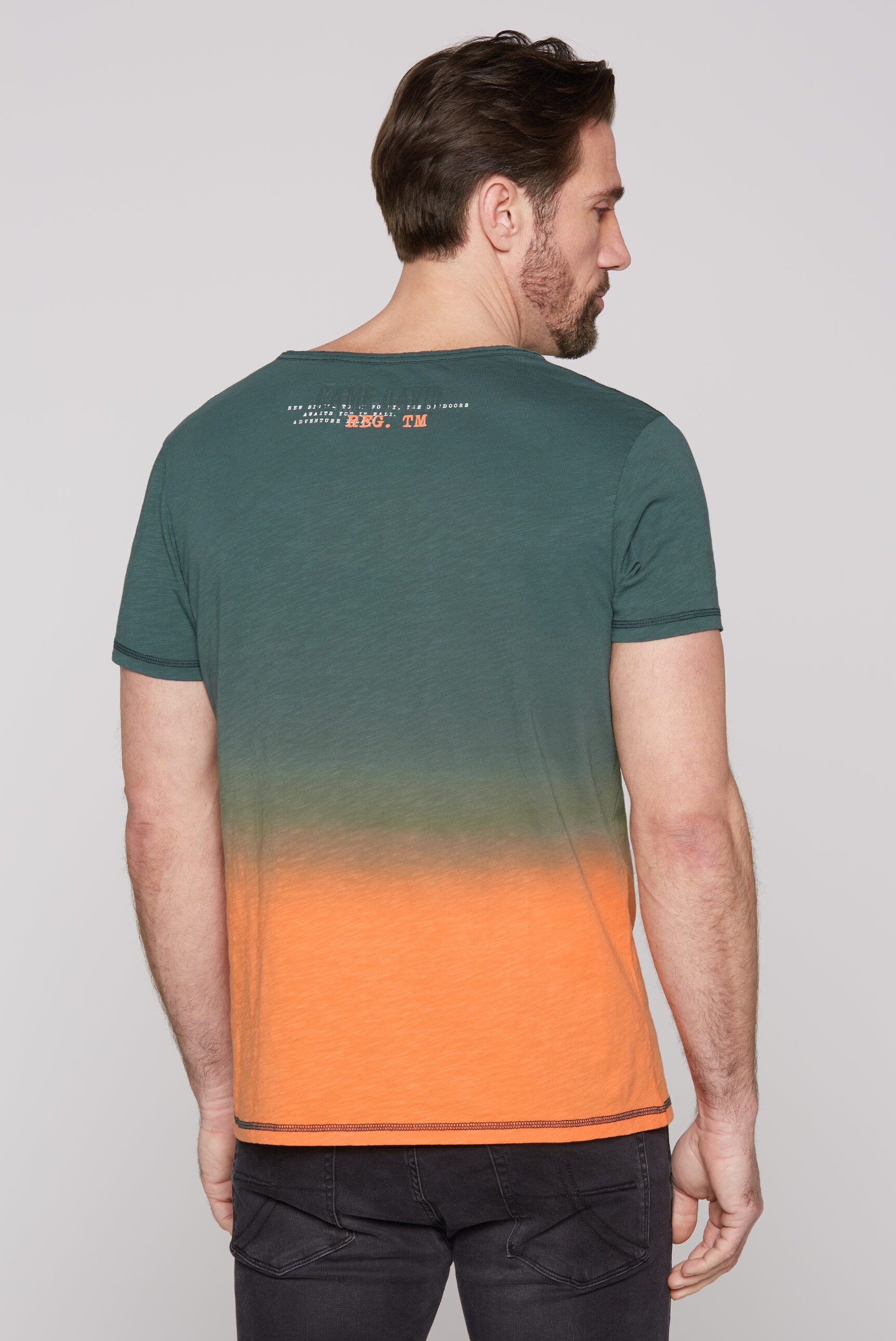 CAMP DAVID Rundhalsshirt, aus Baumwolle