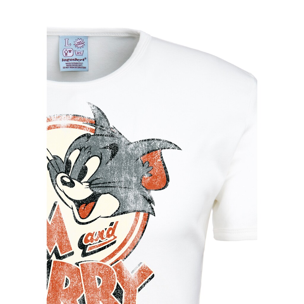 LOGOSHIRT T-Shirt »Tom & Jerry - Logo«