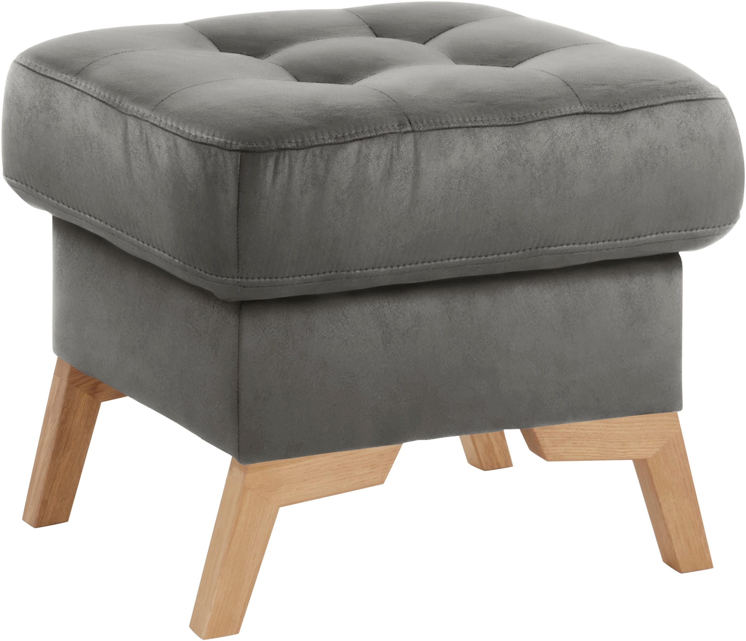 exxpo - sofa fashion Hocker »Fiord kompakt und bequem, tolle Verarbeitungsdetails«