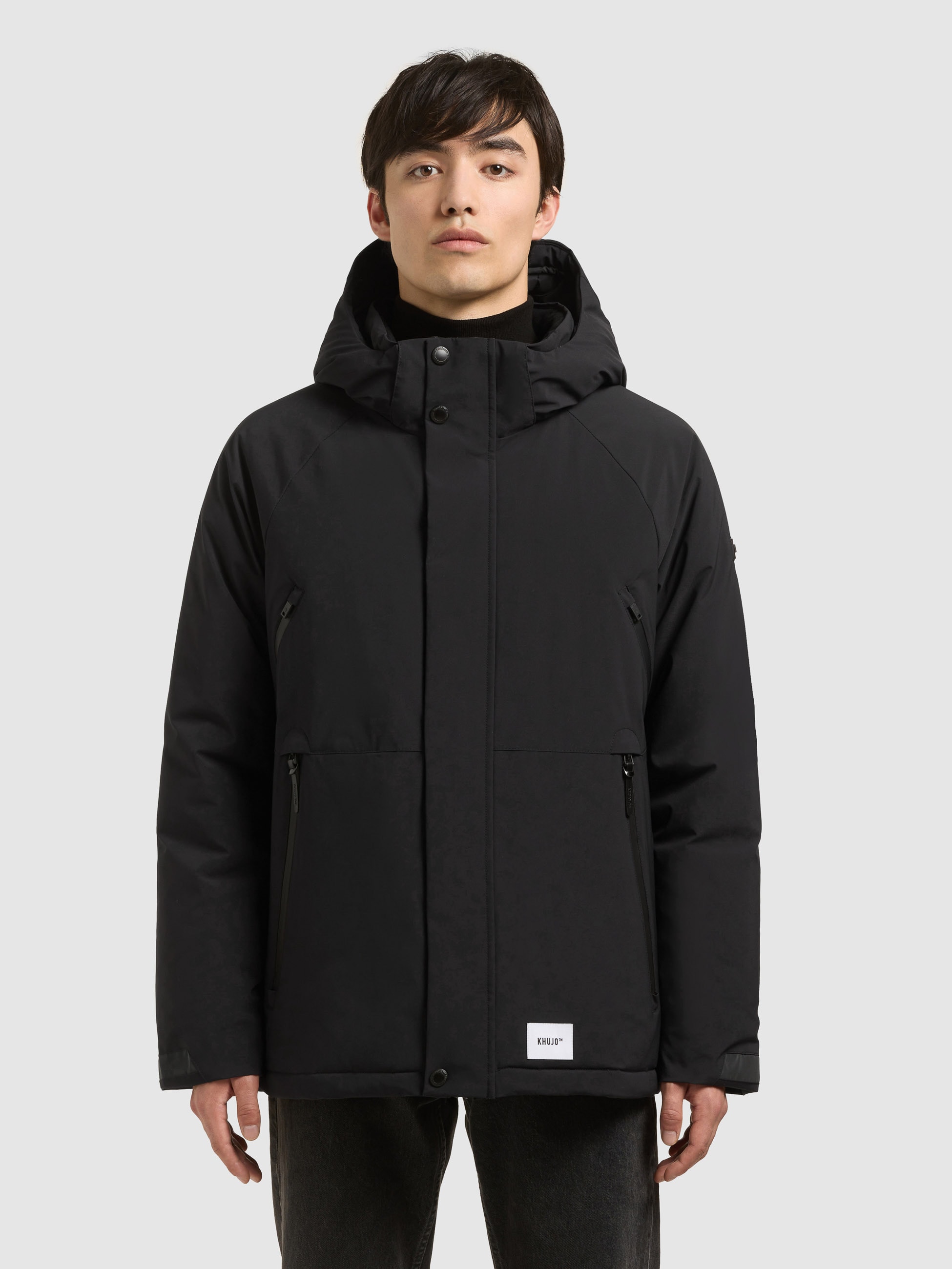 khujo Winterjacke »BARNE« mit Kapuze
