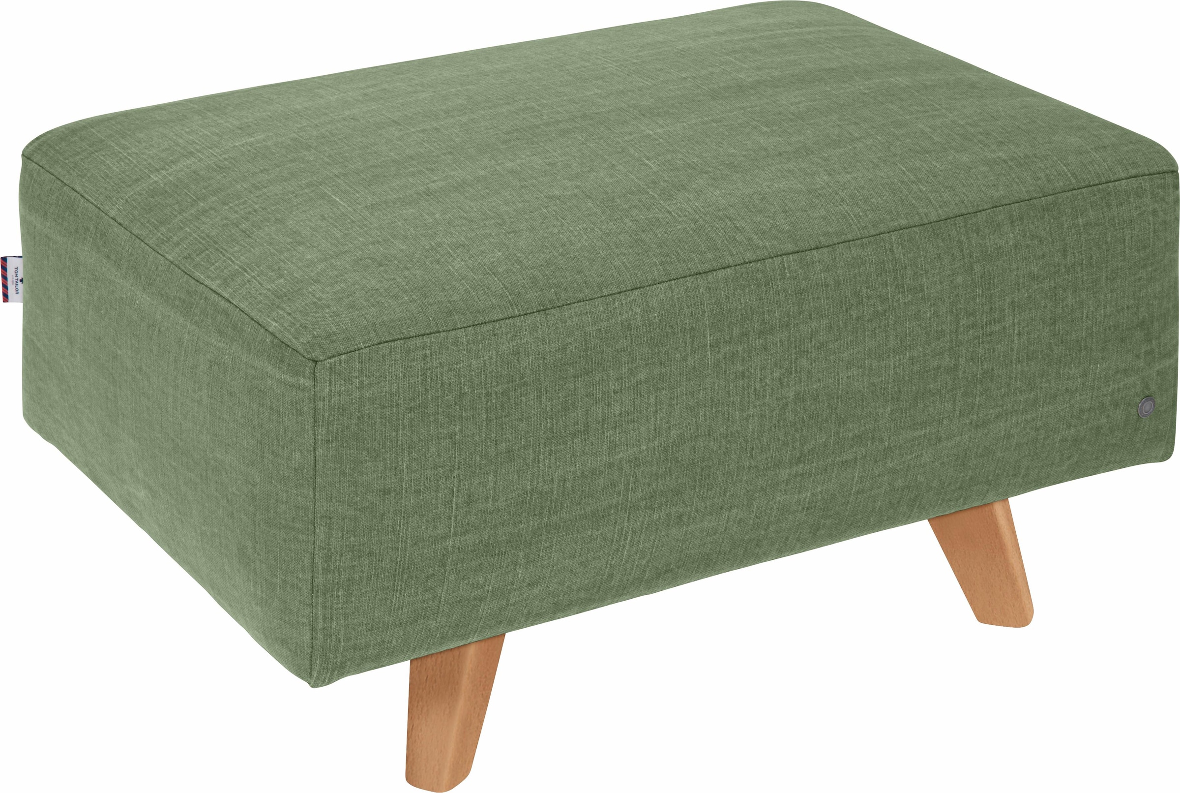 TOM TAILOR HOME Hocker "NORDIC PURE", Breite 85 cm, Füße Buche natur