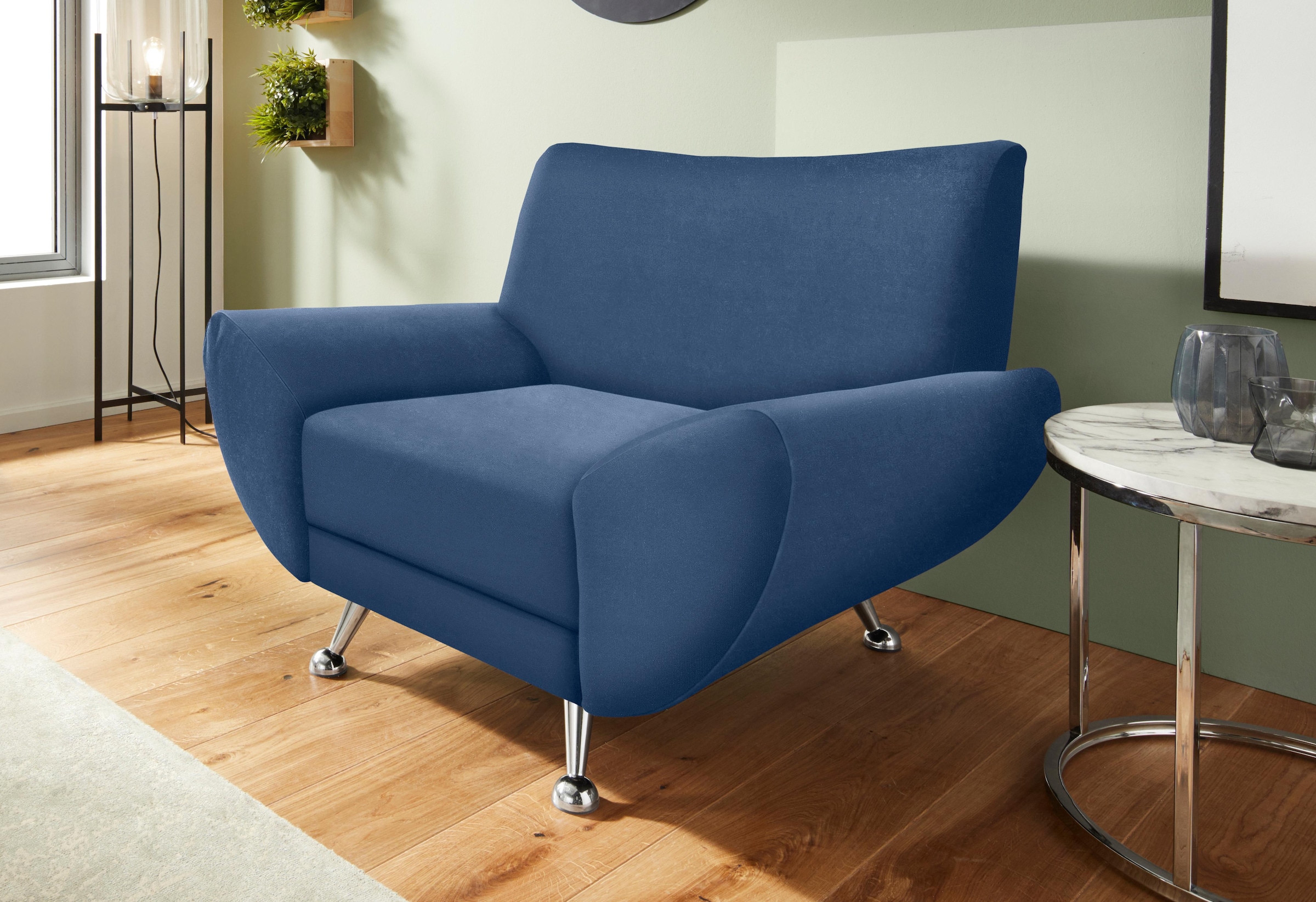 Home affaire Sessel "Saltare elegant und komfortabel, toller Designfuß, Bre günstig online kaufen