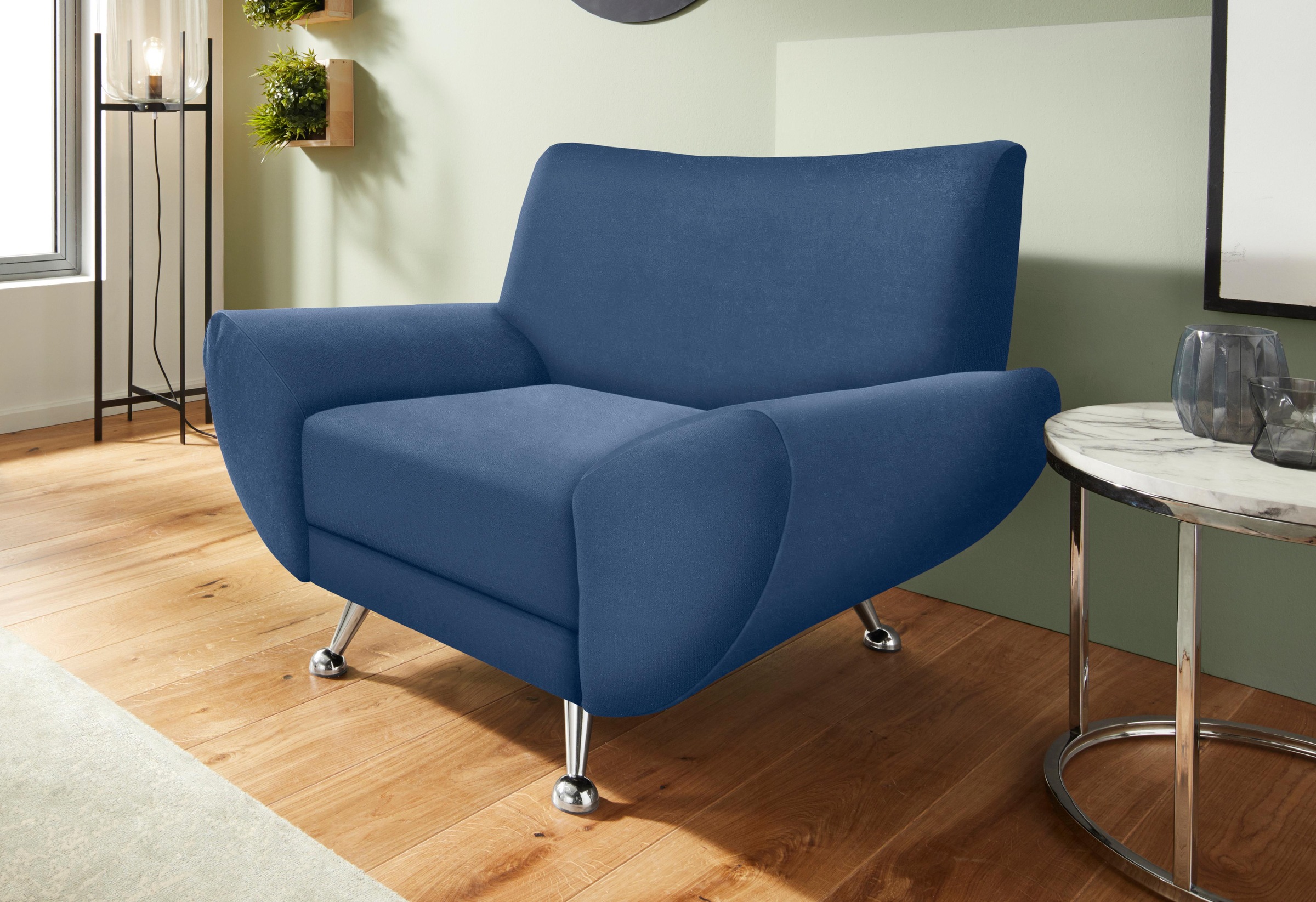 INOSIGN Sessel "Saltare elegant und komfortabel, toller Designfuß" günstig online kaufen