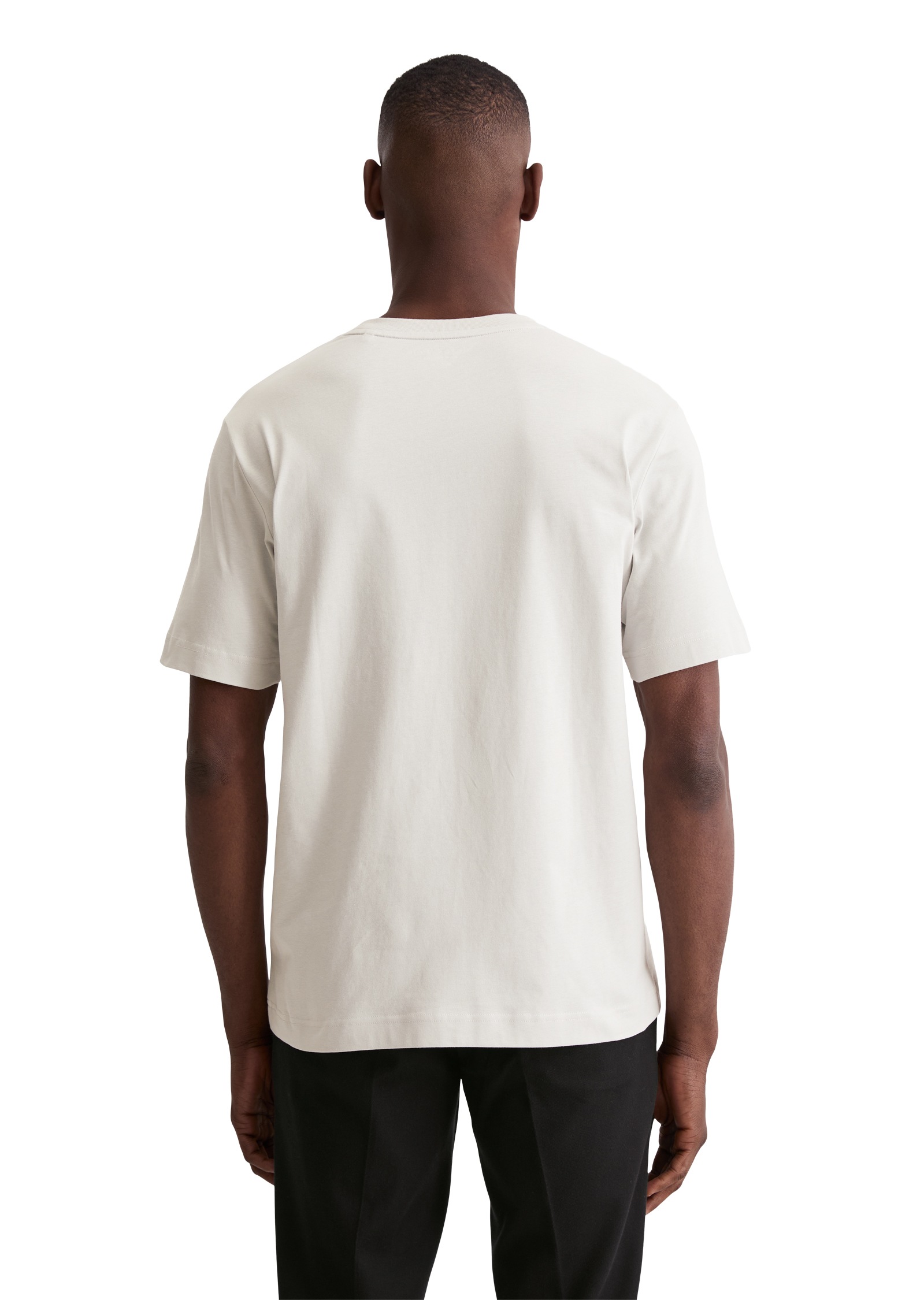 Marc OPolo T-Shirt ein kleines, dezentes Logo in Kontrastfarbe ziert die Br günstig online kaufen