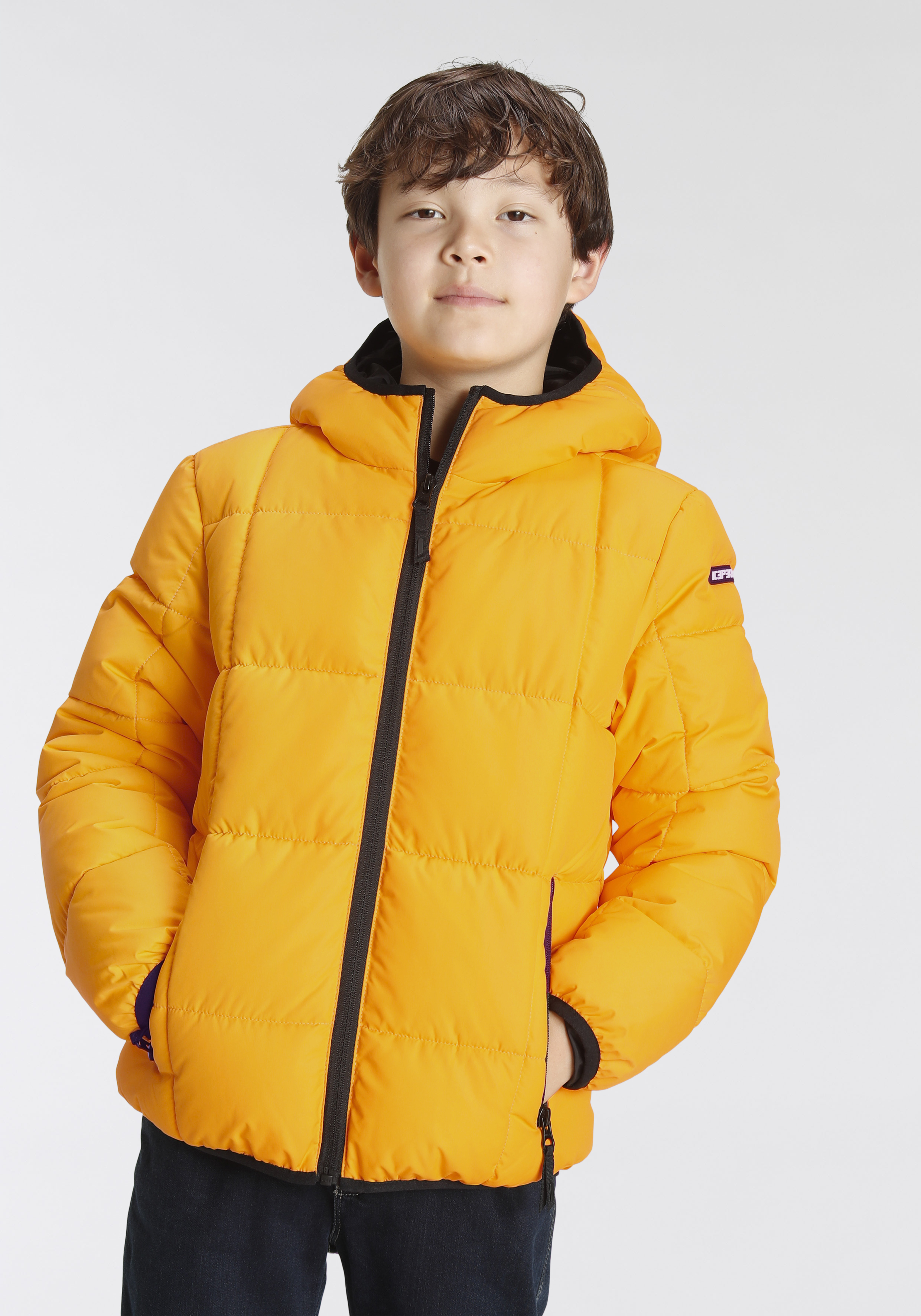 Steppjacke »PASCO - für Kinder«, mit Kapuze, Winddicht & Wasserabweisend & Wärmend