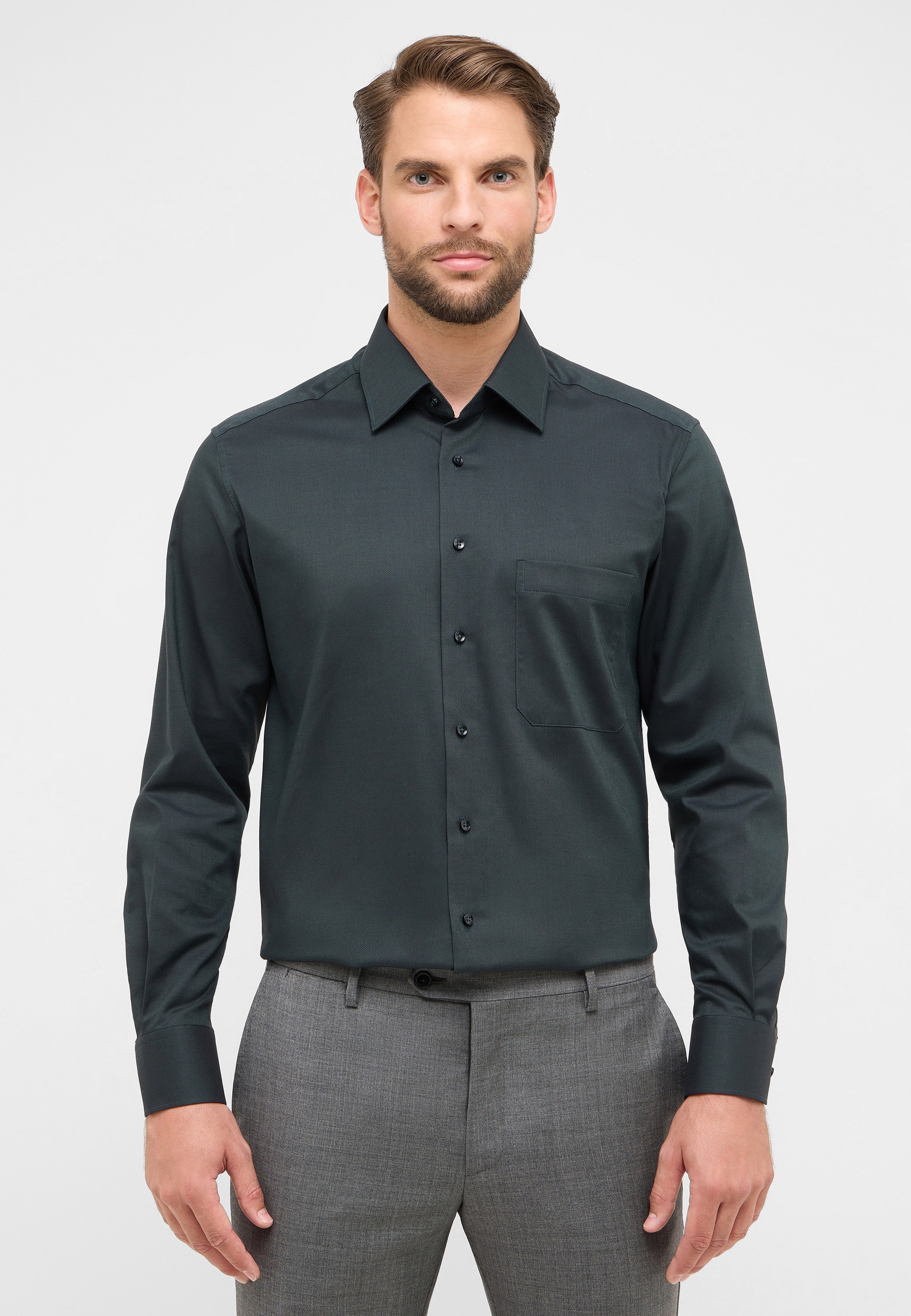 Eterna Langarmhemd "COMFORT FIT", NON IRON (bügelfrei) günstig online kaufen