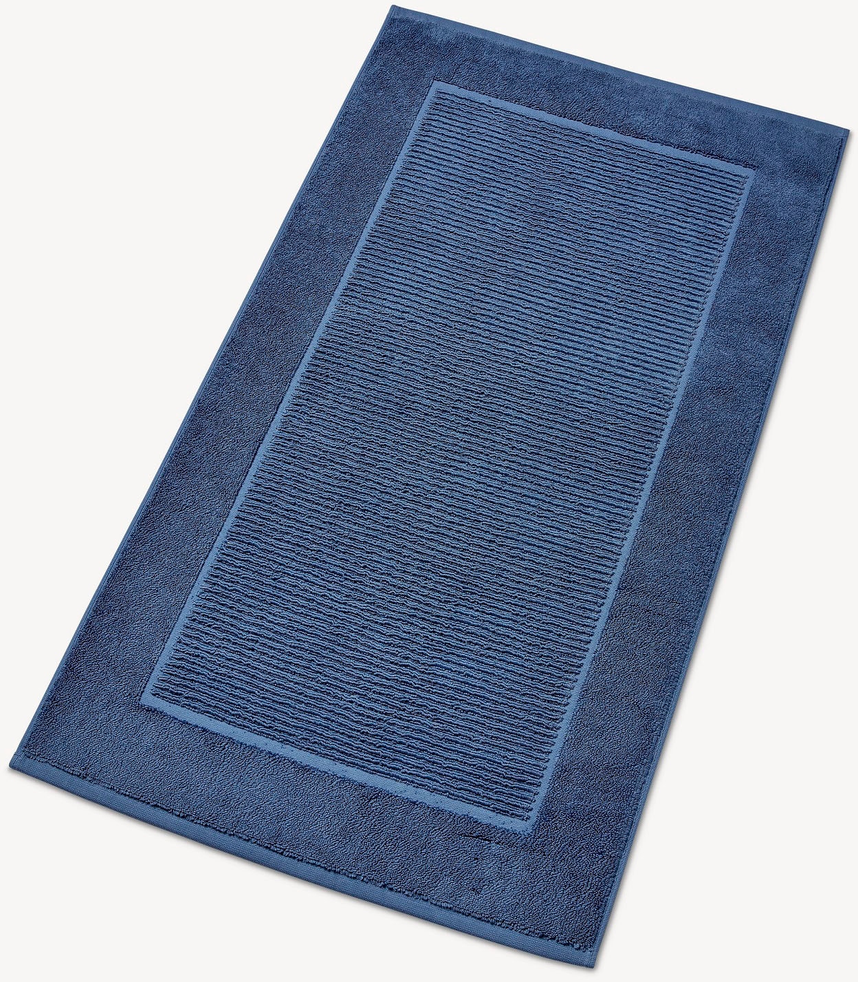 Badematte CHRISTY, H:7mm, grün, Baumwolle, Badematten, "Supreme", Premium Badematte in Luxusqualität 1000g/m², 50 x 90, 2er Set