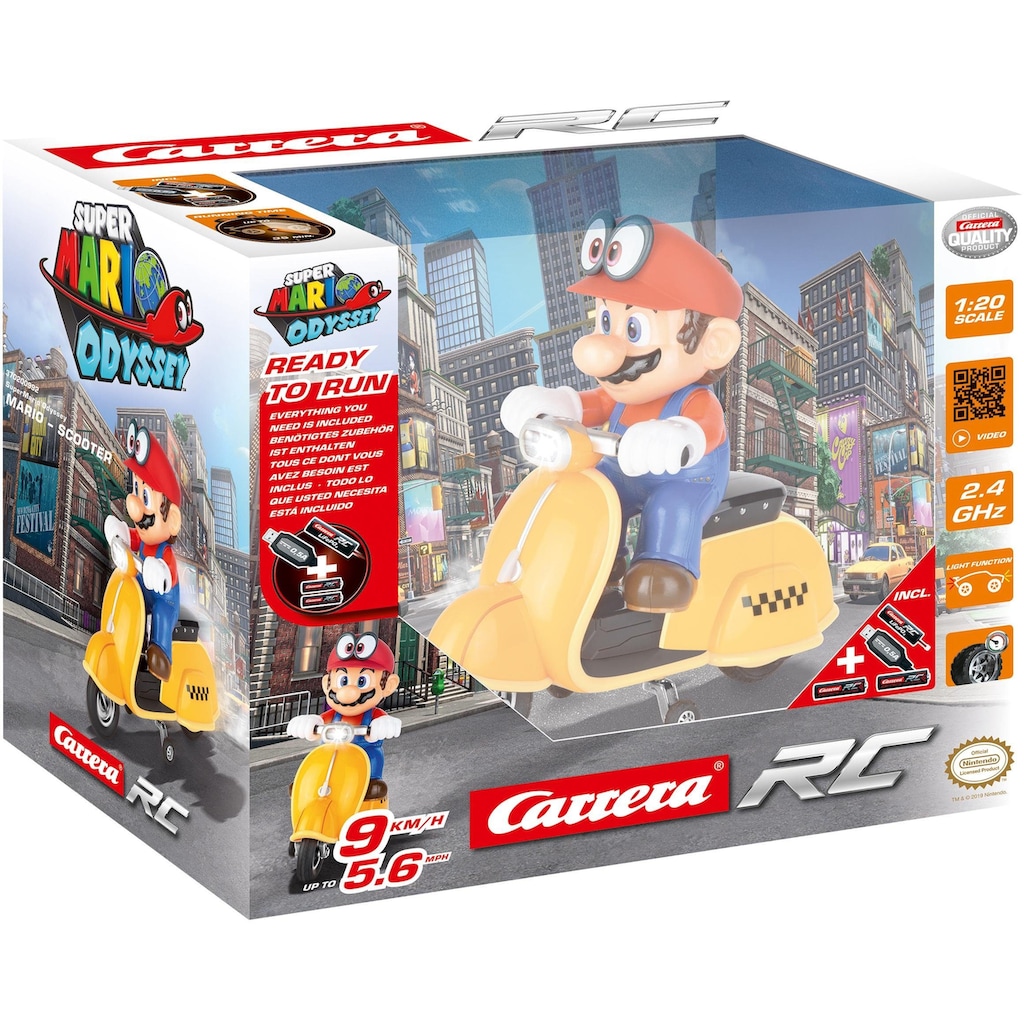 Carrera® RC-Auto »Carrera® RC - Super Mario Odyssey™ Scooter«