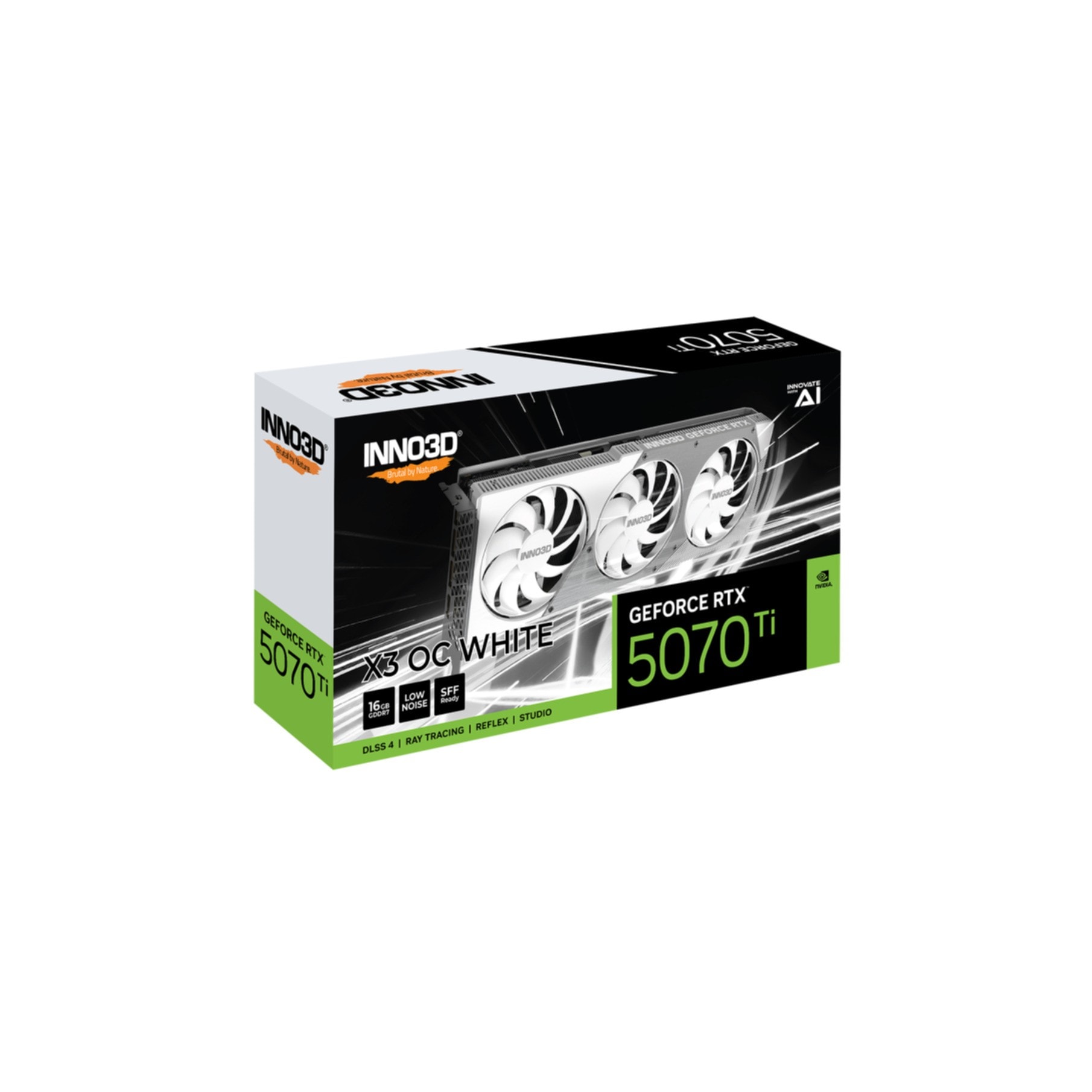 Inno3D Grafikkarte »GeForce RTX 5070 Ti X3 OC WHITE«