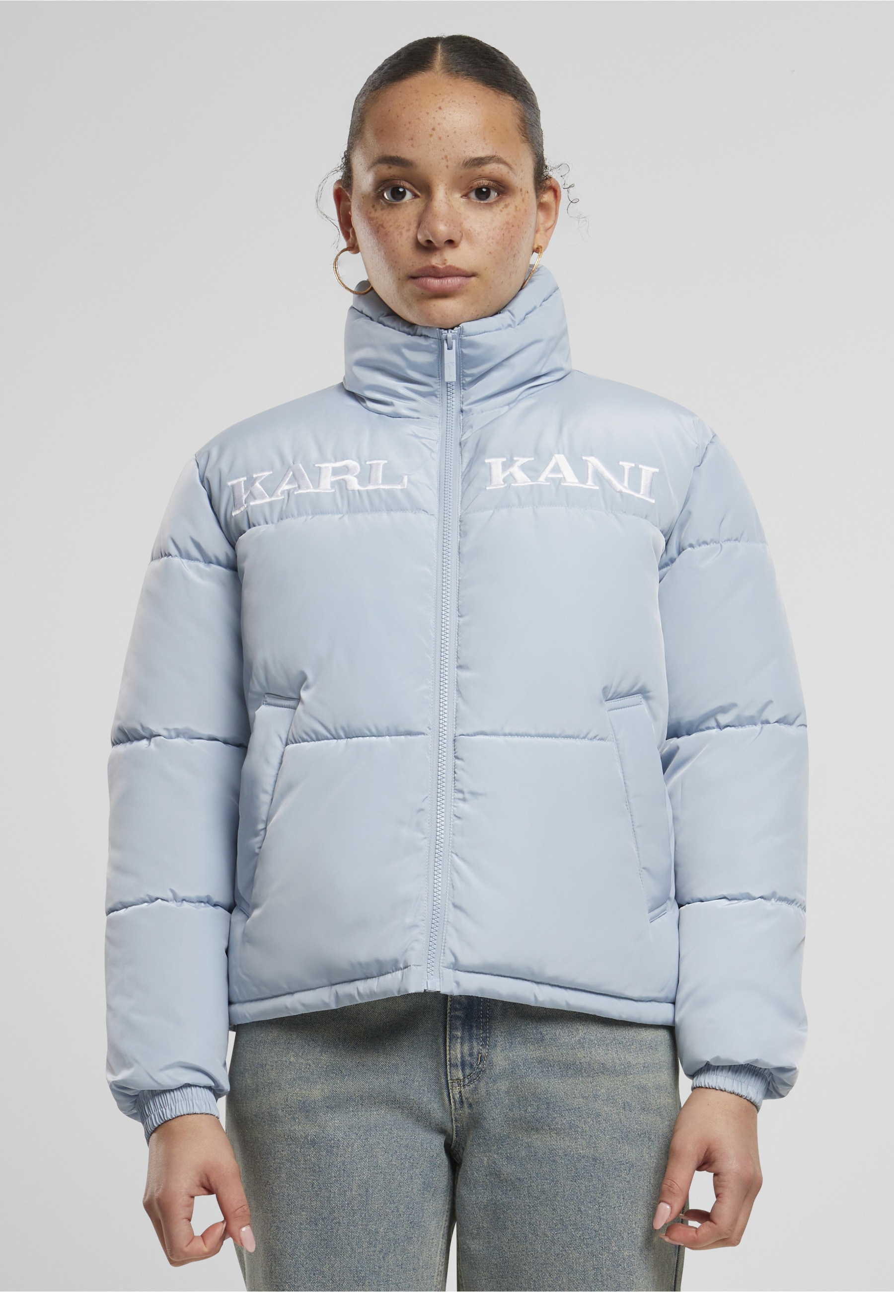 Karl Kani Winterjacke »Karl Kani Karl Kani Retro Essential Puffer Jacket« 1 Stk. tlg. ohne Kapuze