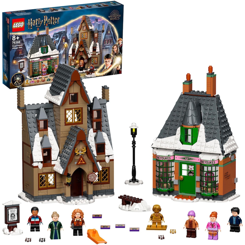 LEGO® Konstruktionsspielsteine »Besuch in Hogsmeade™ (76388), LEGO® Harry Potter™«, (851 St.)