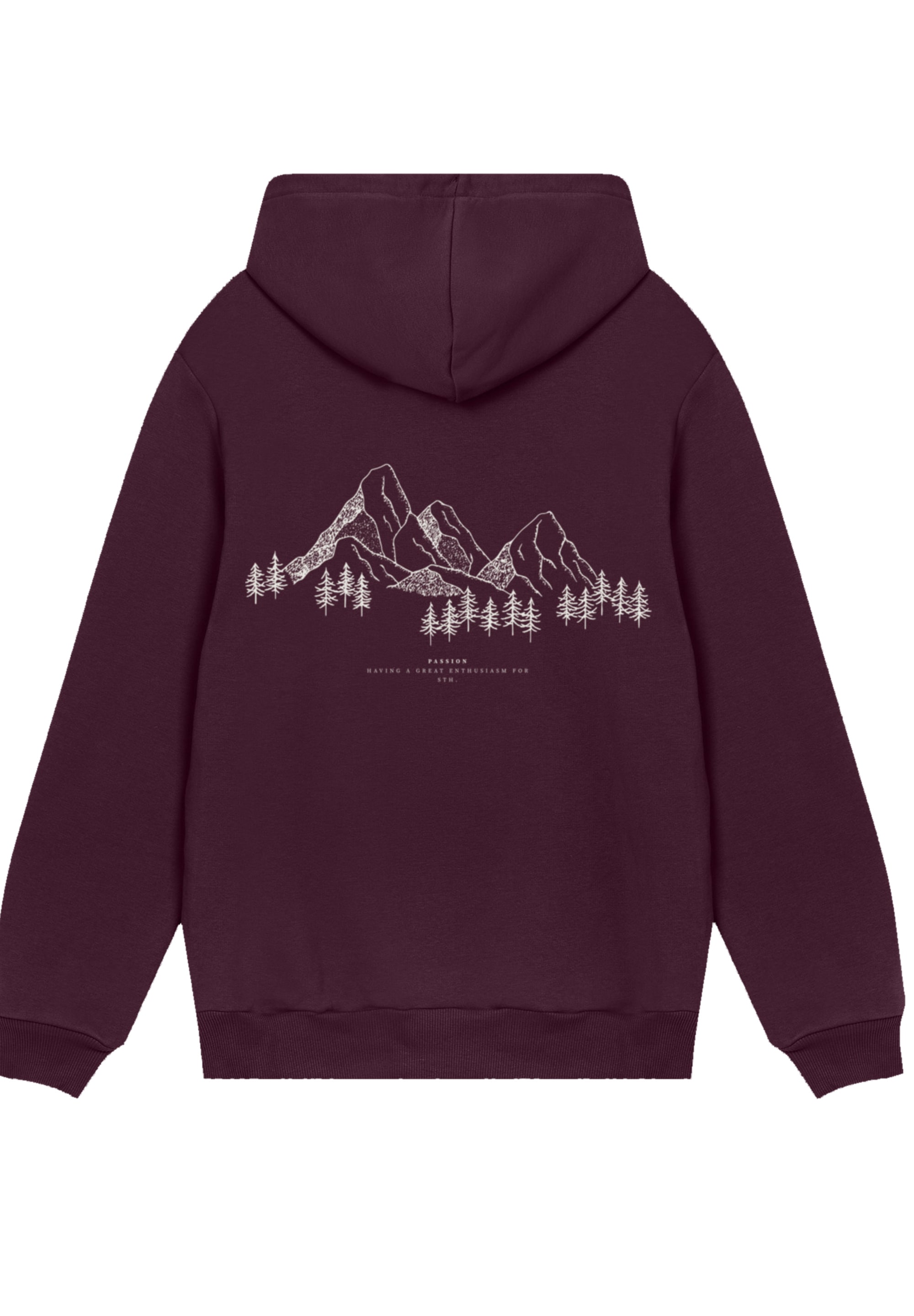 F4NT4STIC Kapuzenpullover »Mountain Berge Natur V2«, Premium Qualität