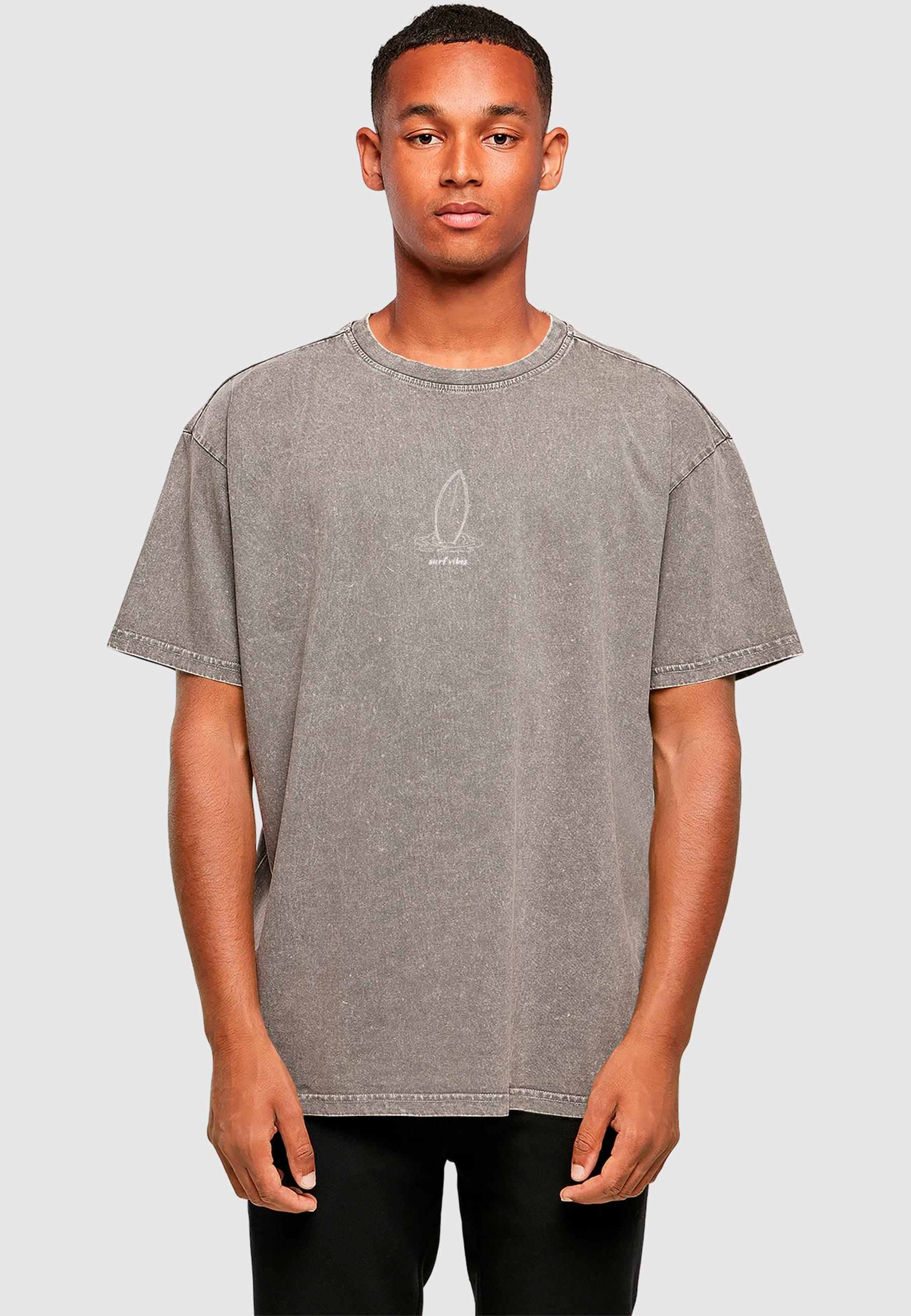 Thumbnail - Merchcode T-Shirt "Merchcode Summer - Surf Vibes Acid Washed Oversize Tee", (1 tlg.)