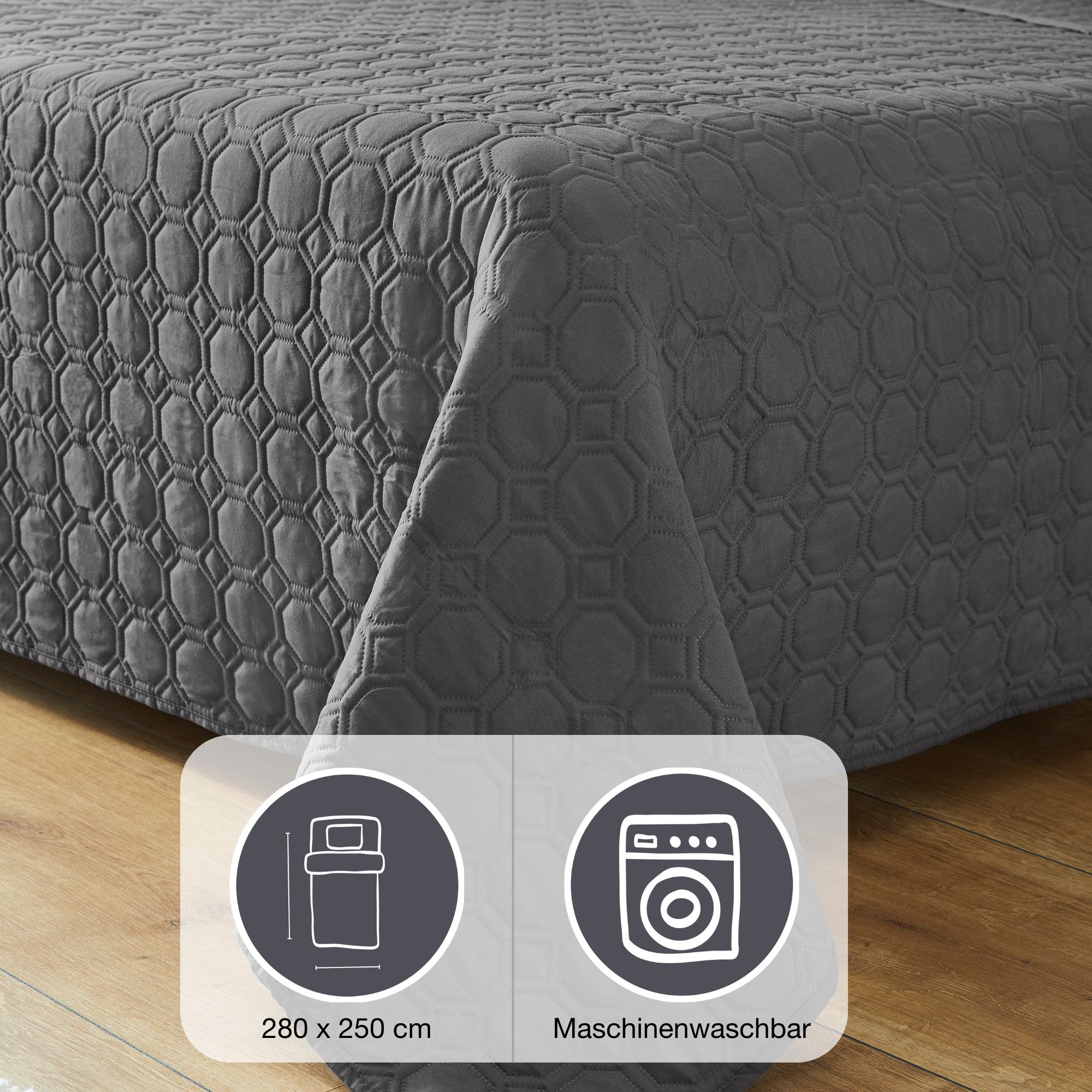 IBENA Tagesdecke "Sonio" Tagesdecke mit Steppung in diversen Designs, als Ü günstig online kaufen