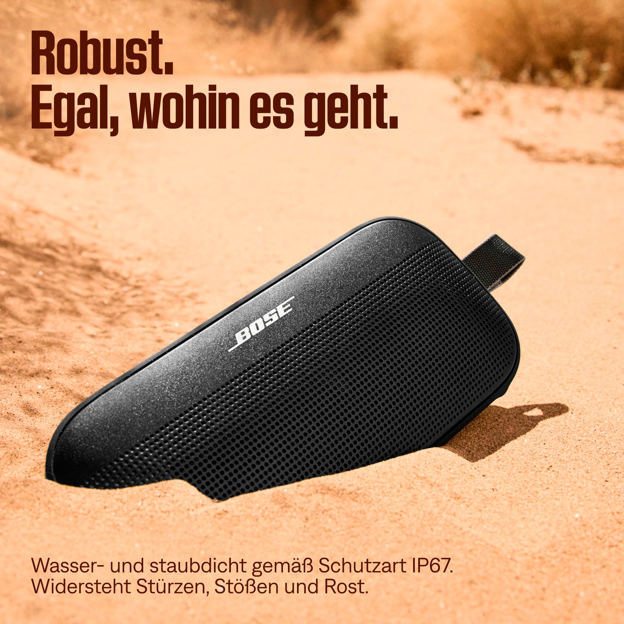 Bose Bluetooth-Lautsprecher »Soundlink Flex (2nd Gen) - 2er Set«, (Set)