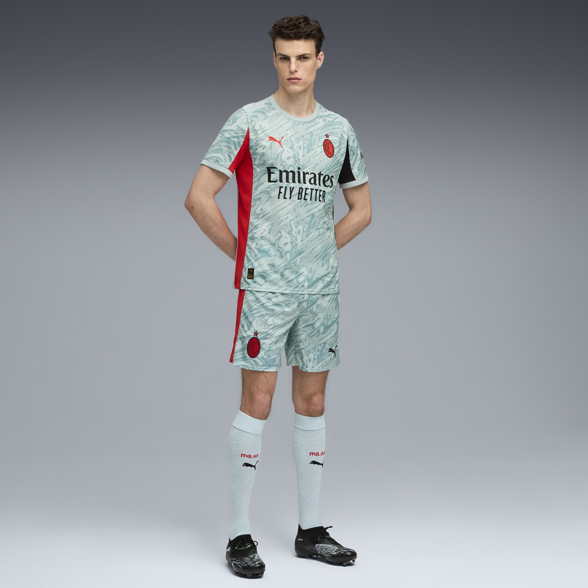 PUMA Sporthose »AC Milan 25/26 Torwartshorts Herren«