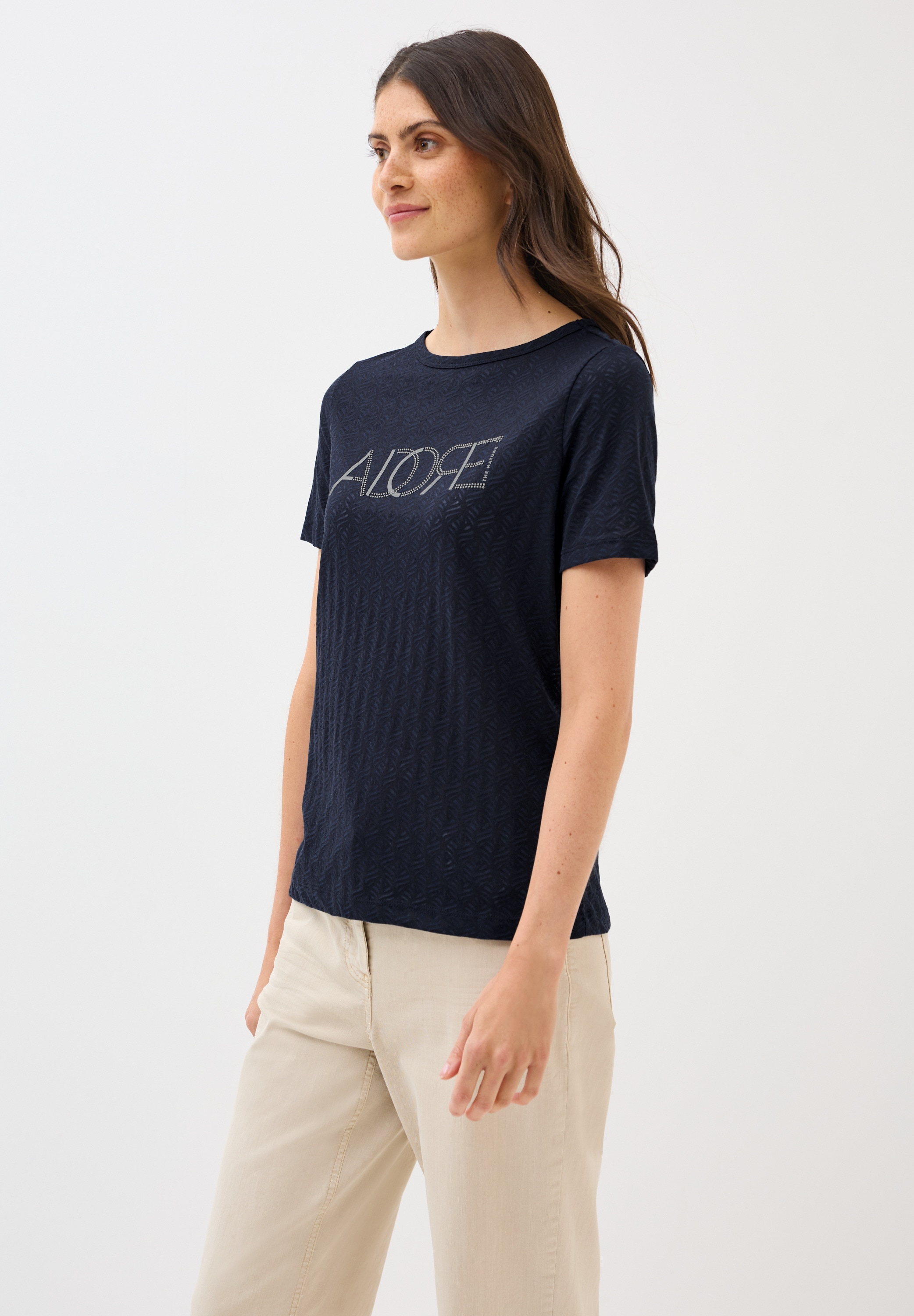 Cecil T-Shirt, mit Burnout-Optik günstig online kaufen