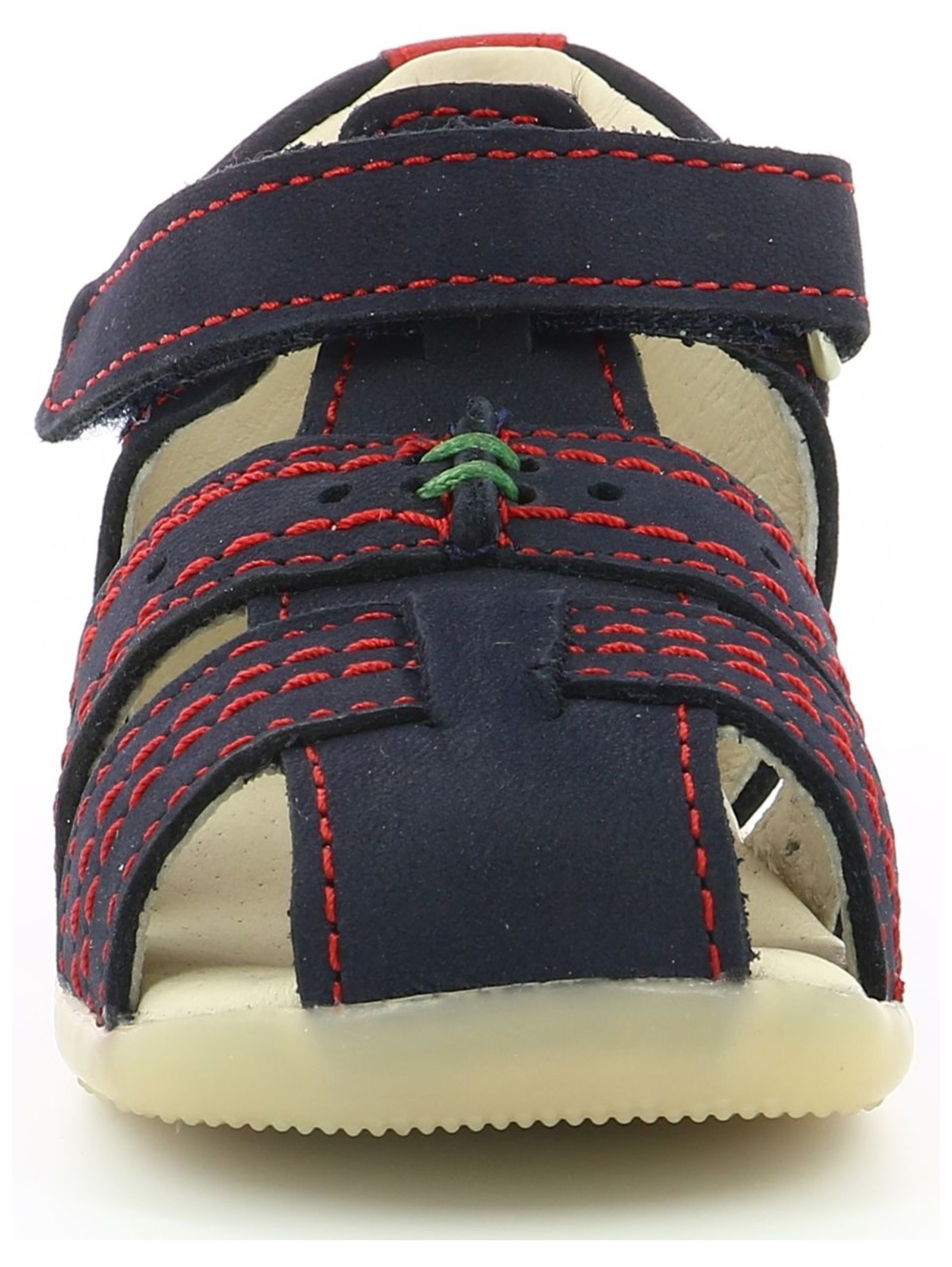 Kickers Riemchensandale »Kickers Sandalen Nubukleder«