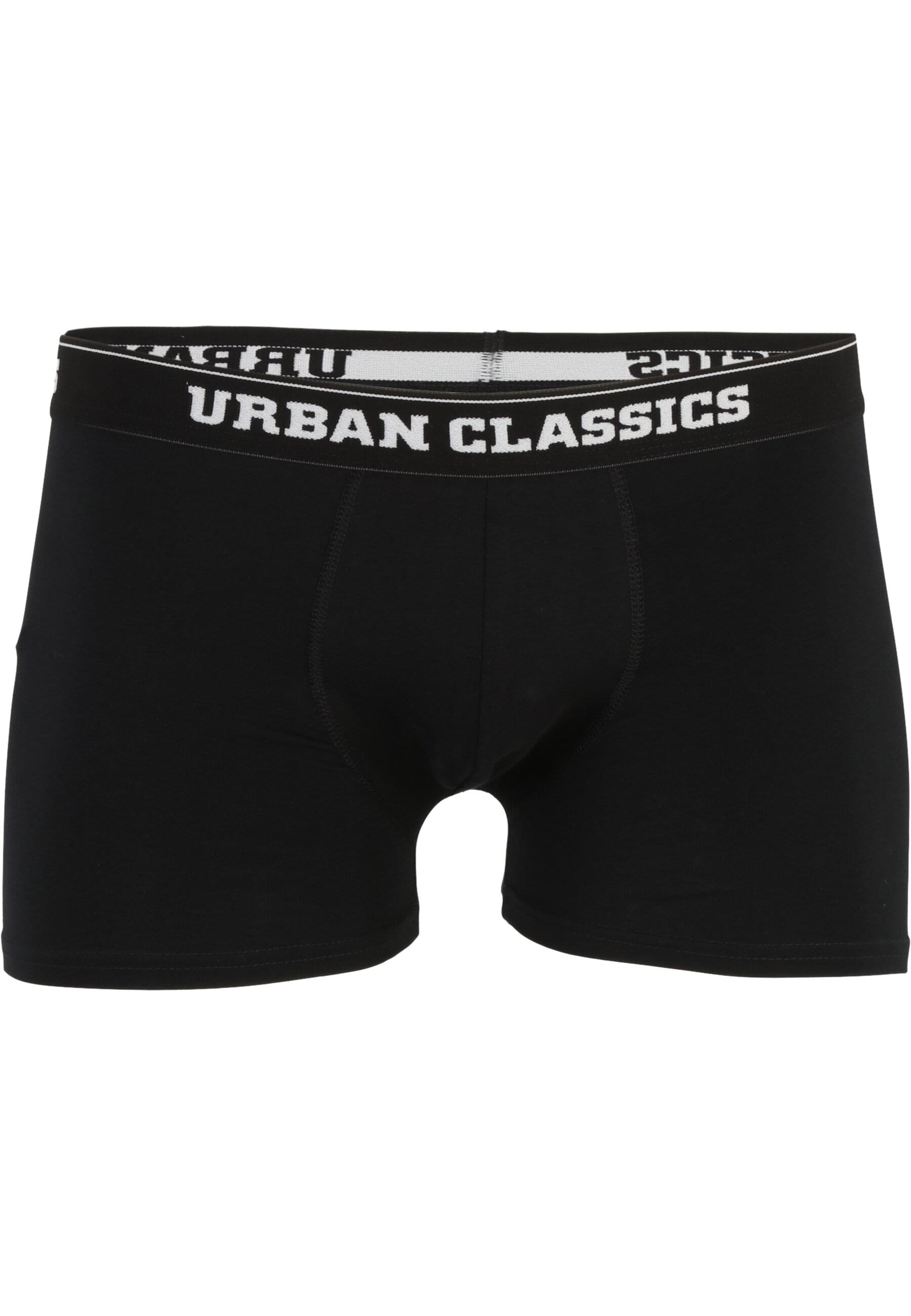 URBAN CLASSICS Boxershorts »Urban Classics Herren Organic Boxer Shorts 5-Pack«, (1 St.)