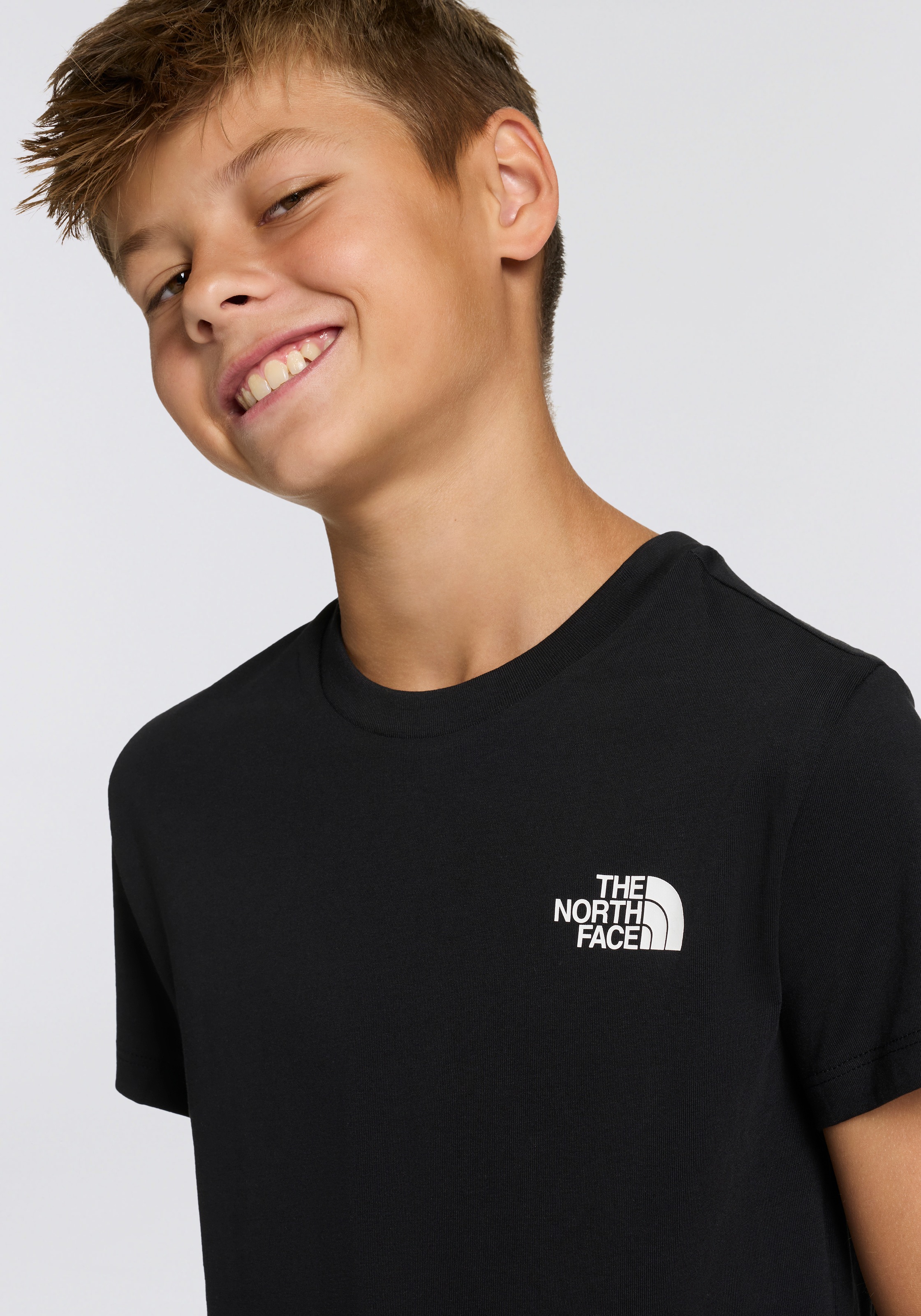 The North Face T-Shirt »TEEN SIMPLE DOME REGULAR SS TEE«, (1 tlg.)