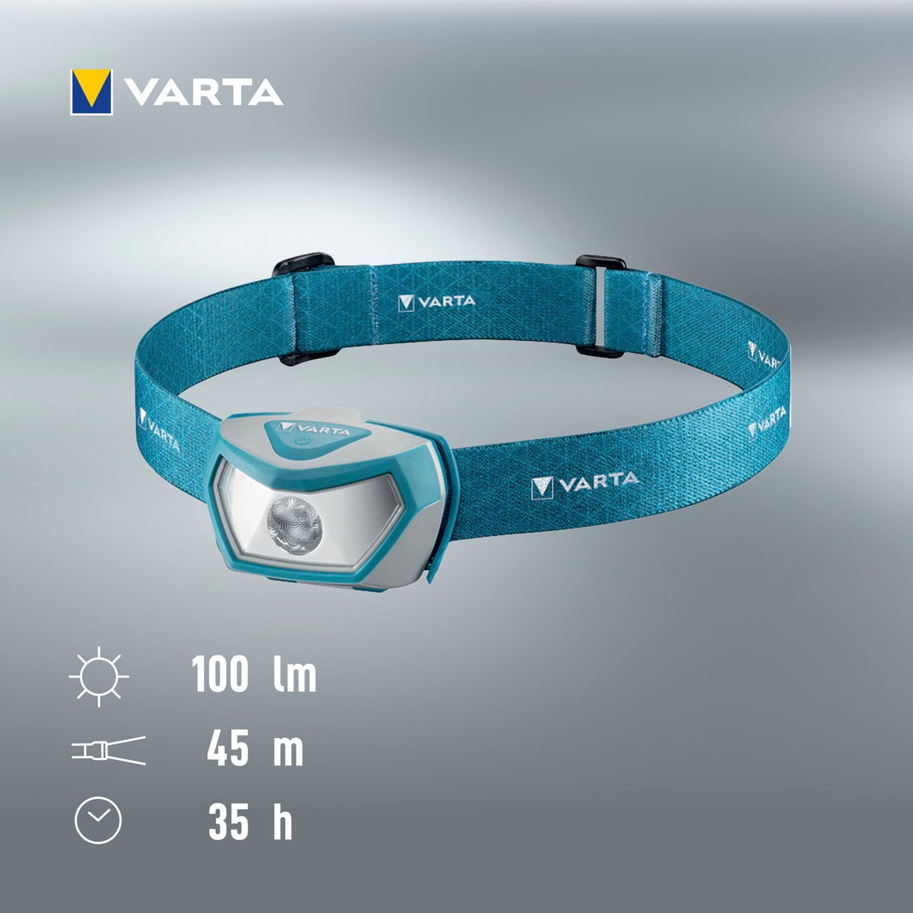 VARTA Kopflampe »VARTA Outdoor Sports H10 Pro inkl. 3xAAA Batterien«
