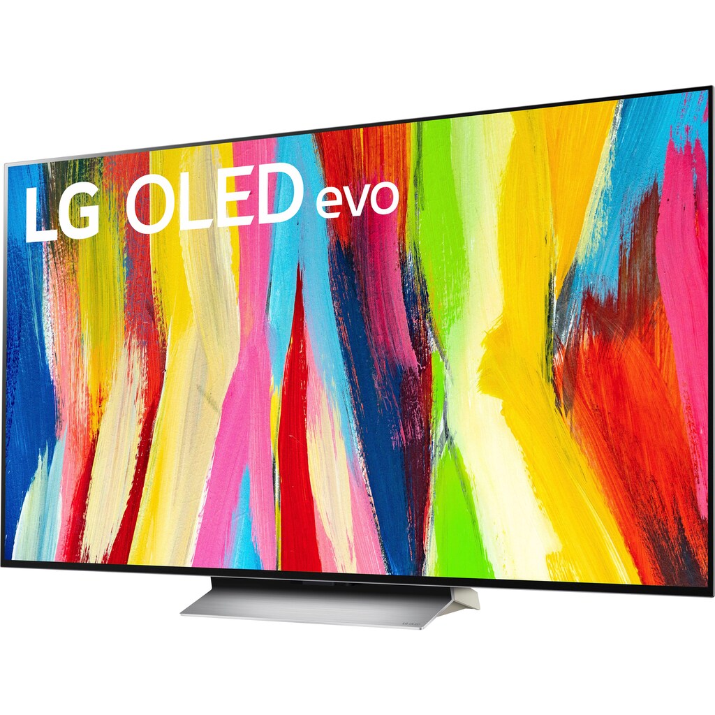 LG OLED-Fernseher »OLED65C22LB«, 164 cm/65 Zoll, 4K Ultra HD, Smart-TV, OLED evo, bis zu 120Hz, α9 Gen5 4K AI-Prozessor, Twin Triple Tuner