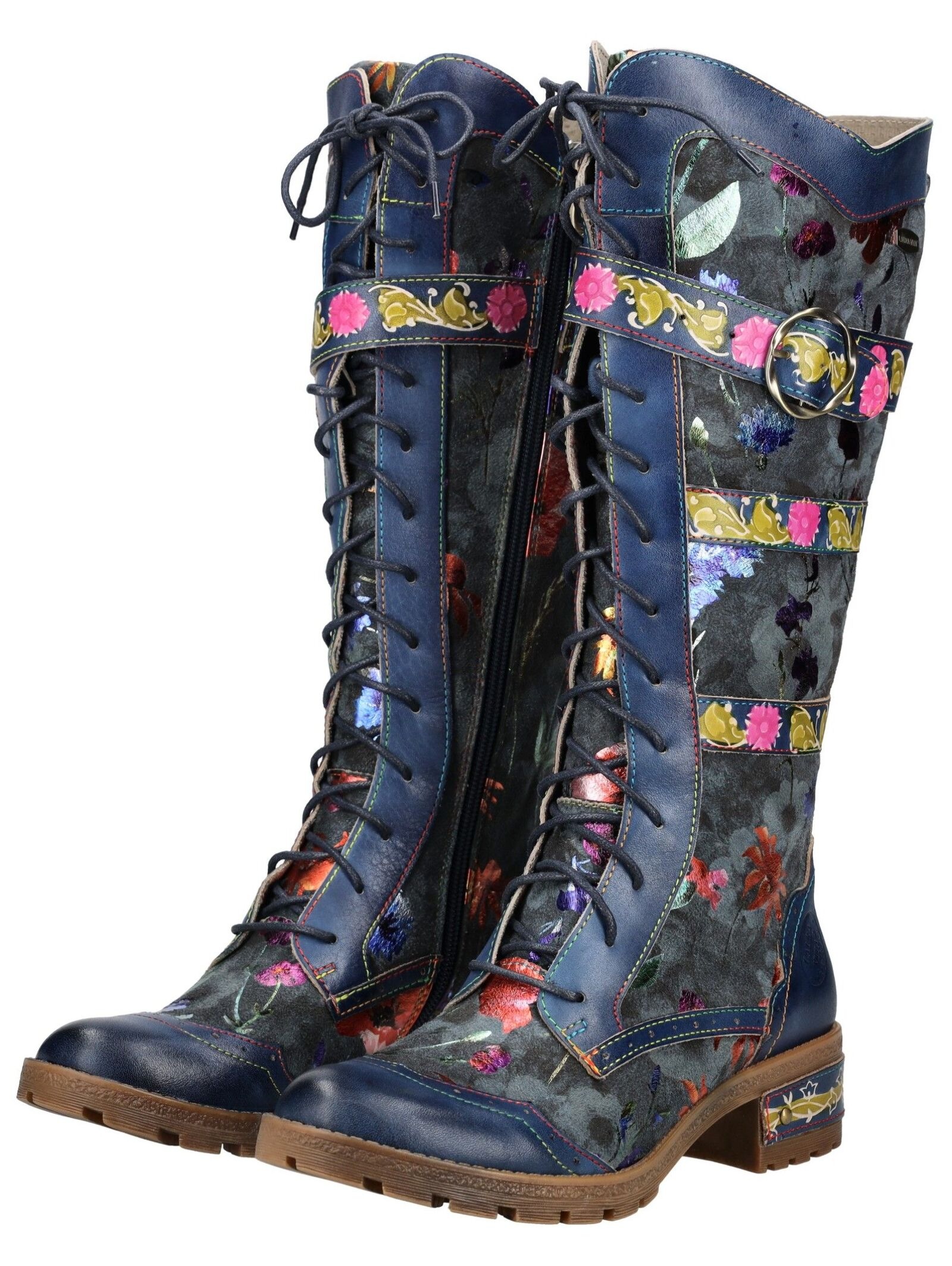 LAURA VITA Schnürstiefel »LAURA VITA Stiefel Leder/Textil«