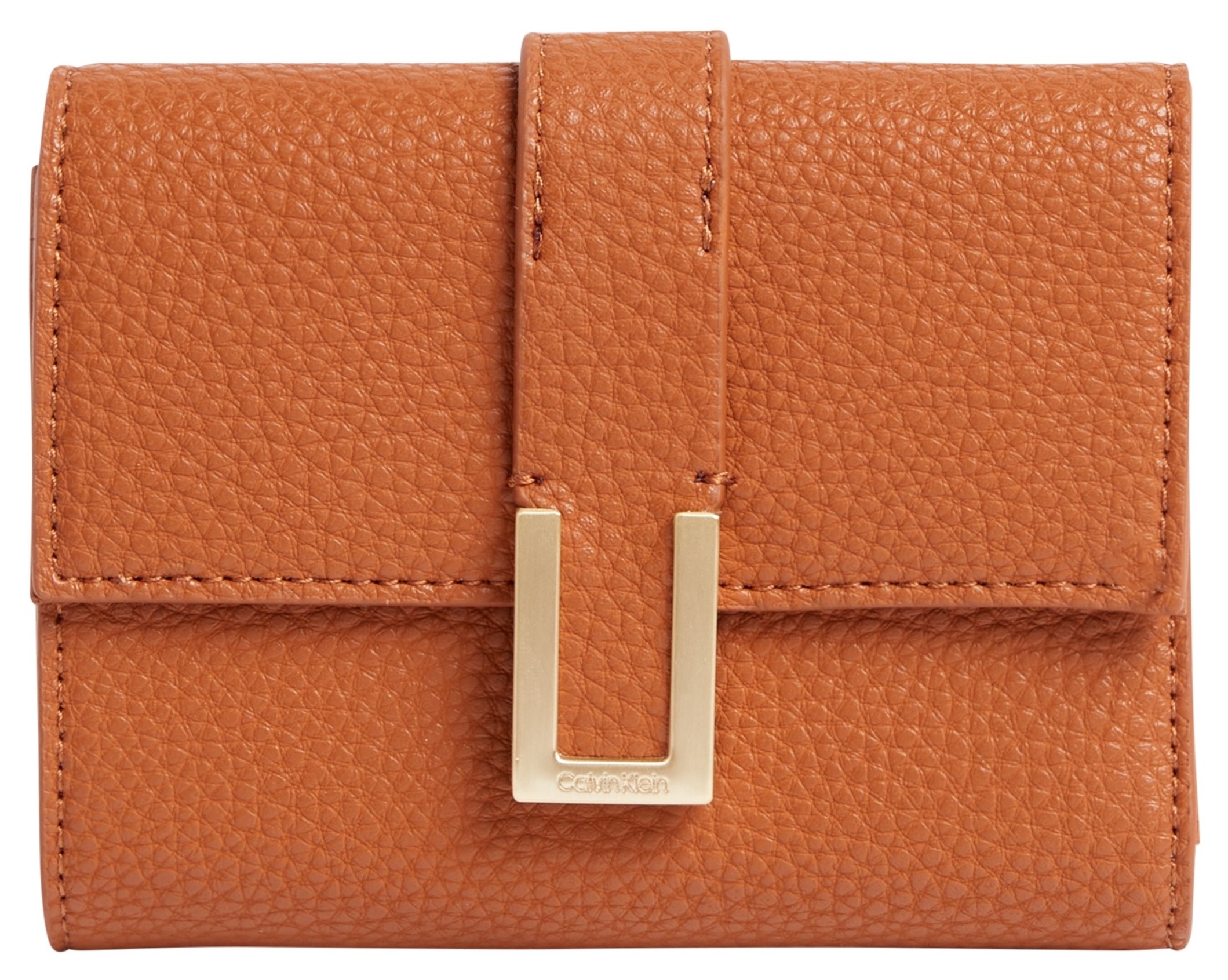 Calvin Klein Geldbörse "CK MUST PLUS TRIFOLD WALLET MD", mit goldfarbenen Details