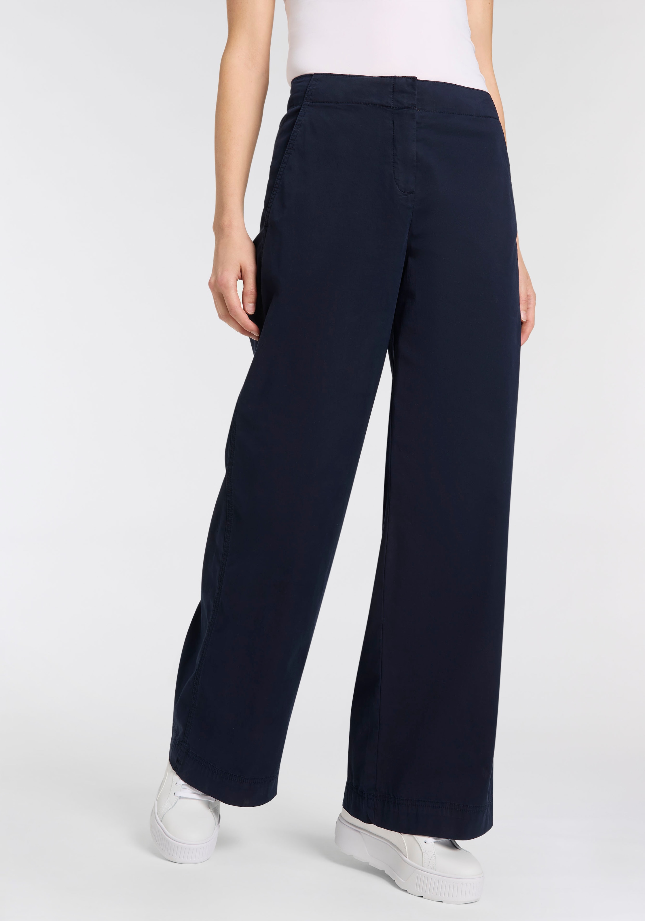 BOSS ORANGE Webhose "Tahilone Premium Damenmode", Straight Leg mit weitem B günstig online kaufen