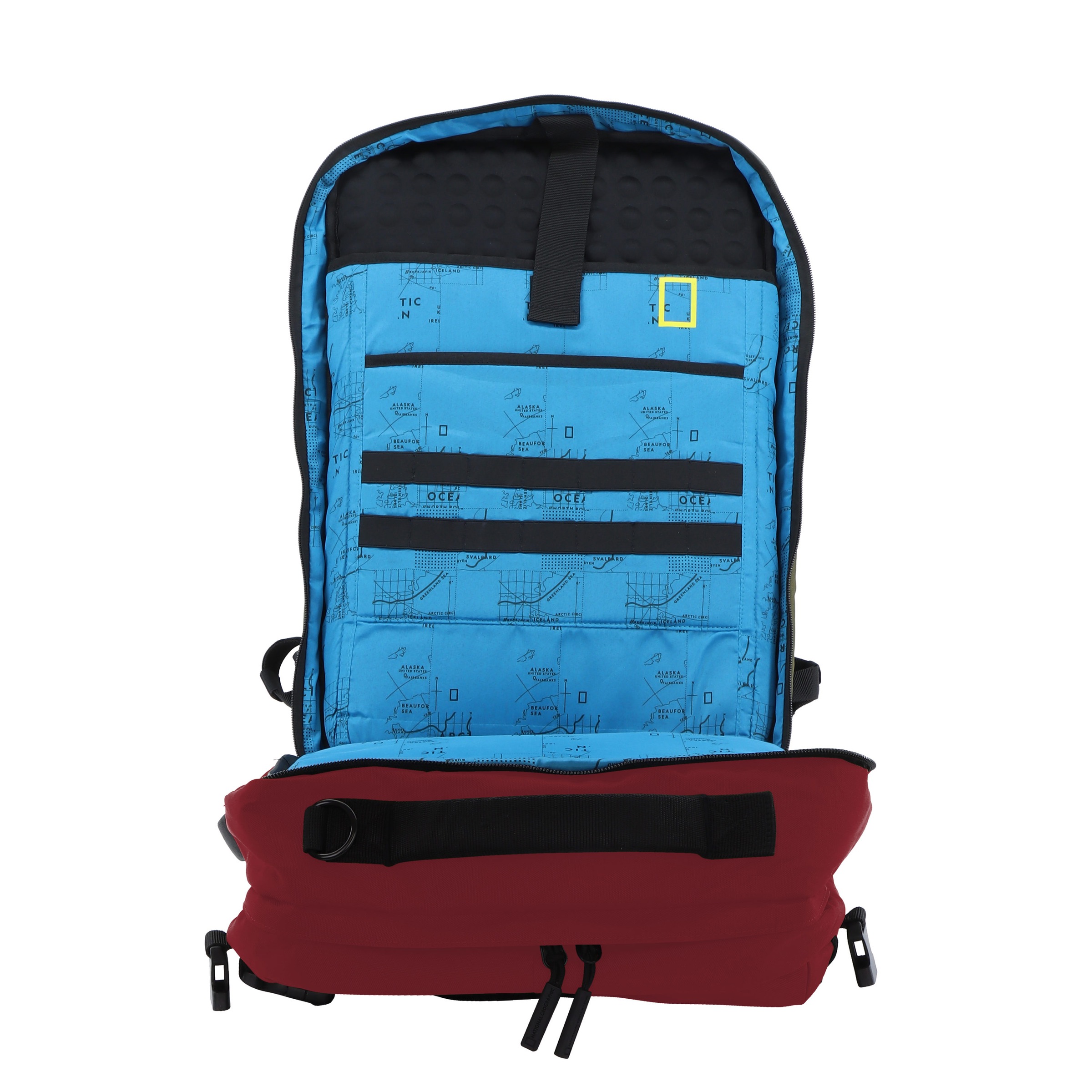 NATIONAL GEOGRAPHIC Cityrucksack »OCEAN«, aus recycelten PET-Flaschen
