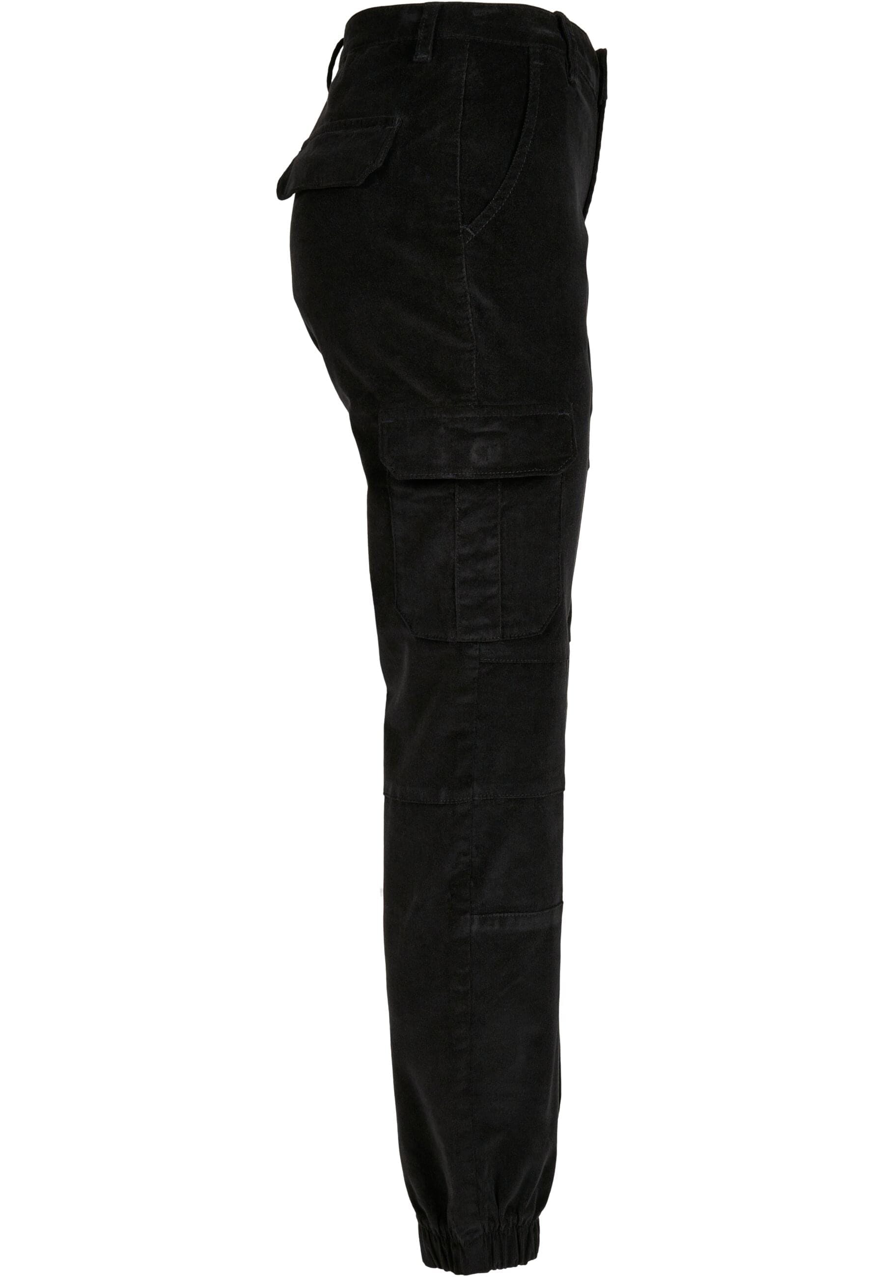 URBAN CLASSICS Cargohose »Urban Classics Damen Ladies High Waist Cargo Corduroy Pants«, (1 tlg.)