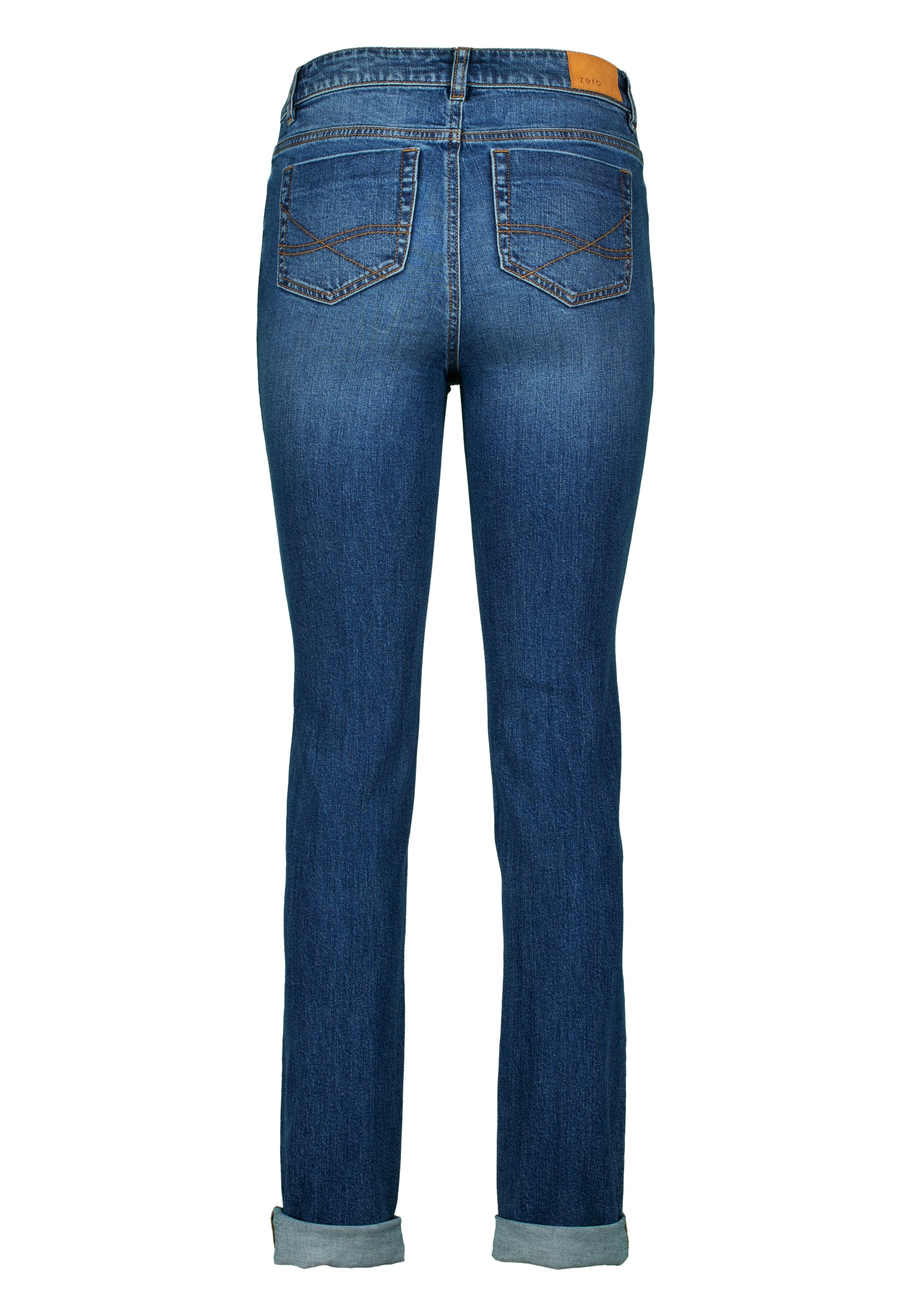 Zero Slim-fit-Jeans »Damen Straight Fit 32 Inch«