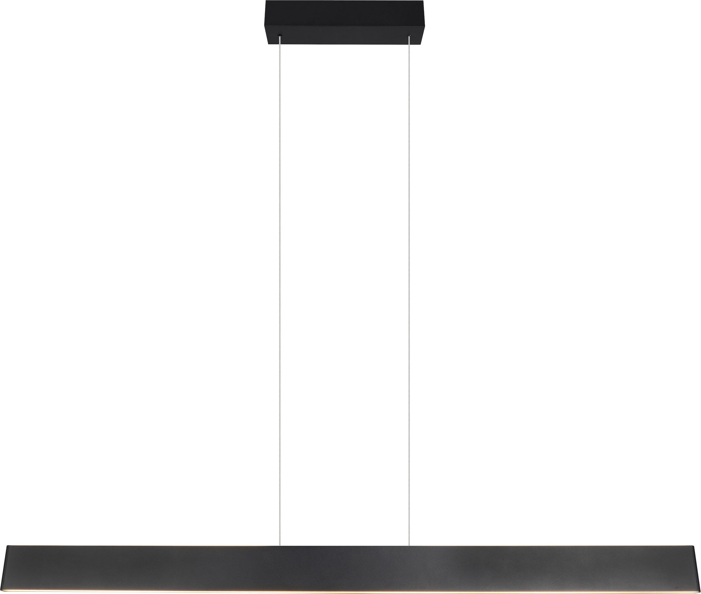 TRIO Leuchten LED Pendelleuchte »GALWAY, 35W LED Hängelampe 4200 Lumen, CCT Lichtfarbe einstellbar« LED-Board 1 Stk. Farbwechsler | warmweiß - kaltweiß LiftMe-Funktion 60-150cm Höhe, Touch Dimmer, up-and-down Licht
