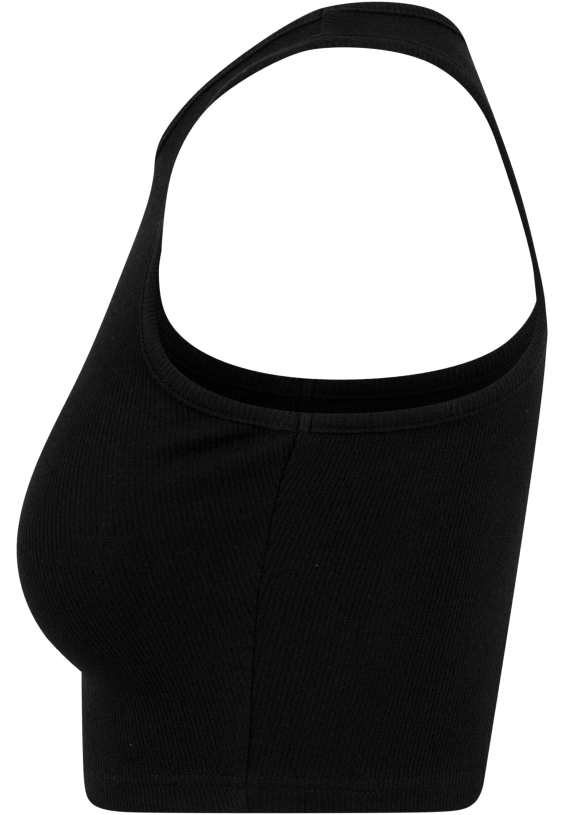 URBAN CLASSICS Muskelshirt »Urban Classics Damen Ladies Cropped Rib Top«, (1 tlg.)