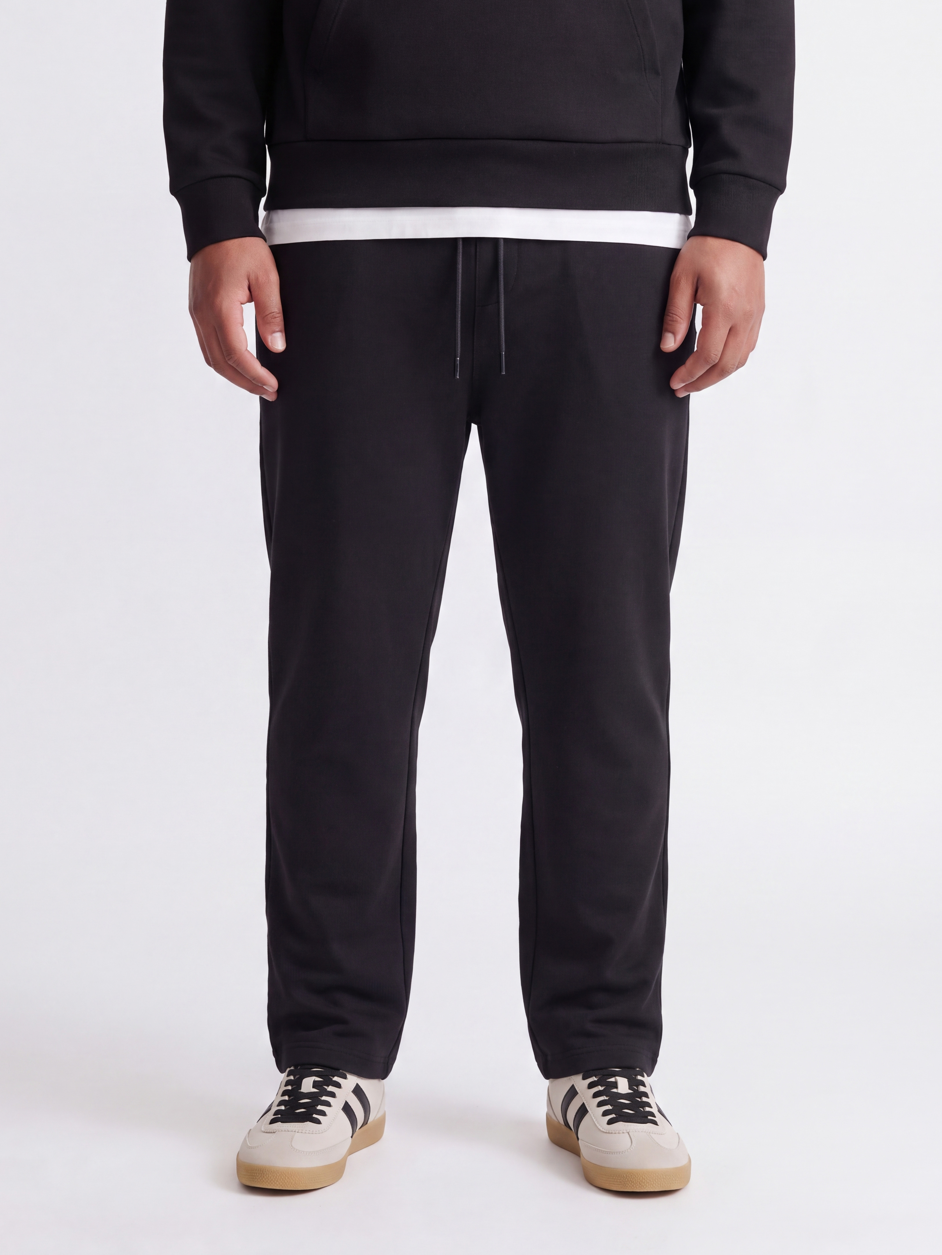 Jack & Jones PlusSize Sweathose "JPSTKANE BRADLEY UNC SWT PANT NOOS PLS" Materialmix, relaxed fit