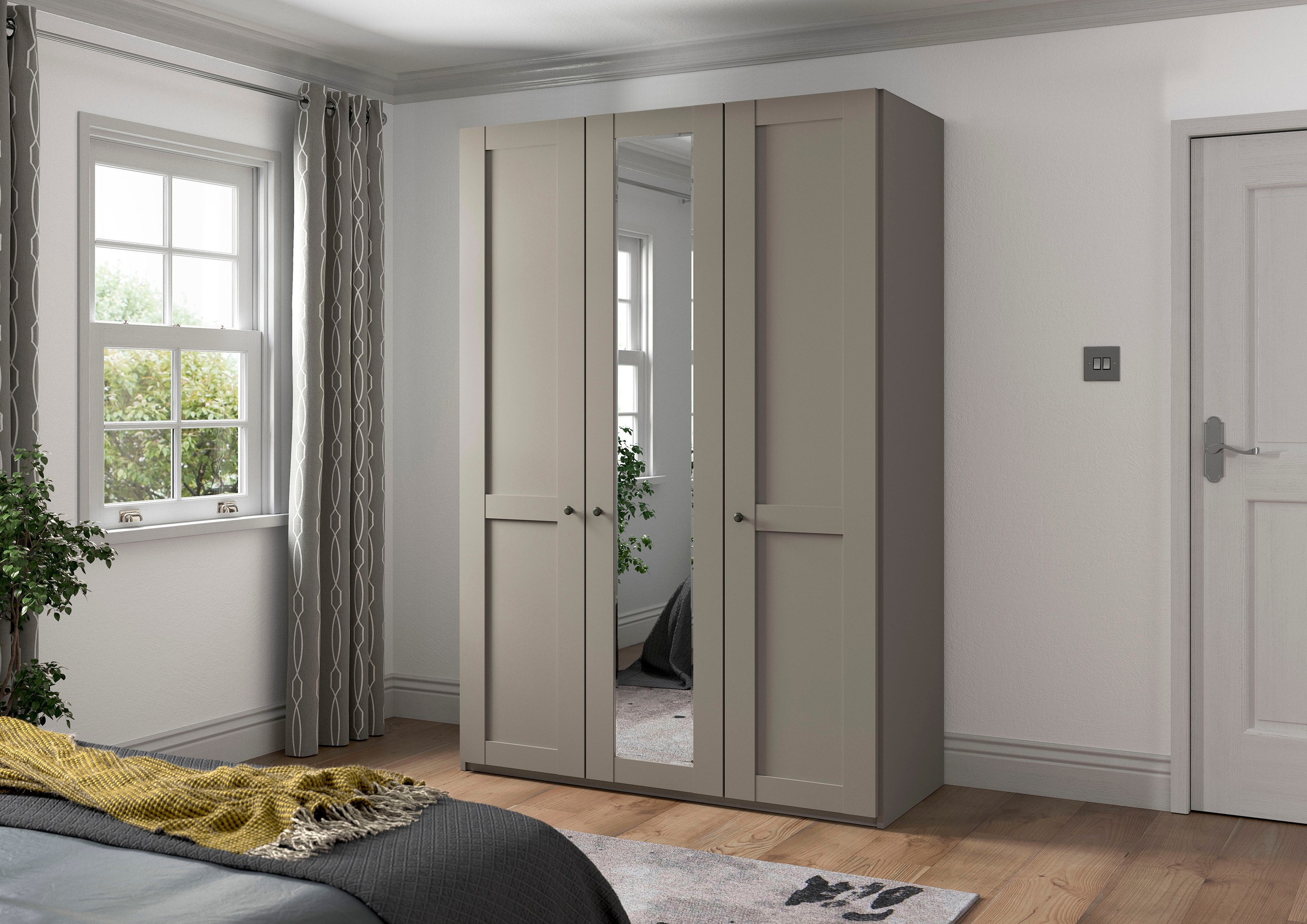 WIEMANN Kleiderschrank "Göteborg, mit 95 Öffnungswinkel, Made in Germany" i günstig online kaufen