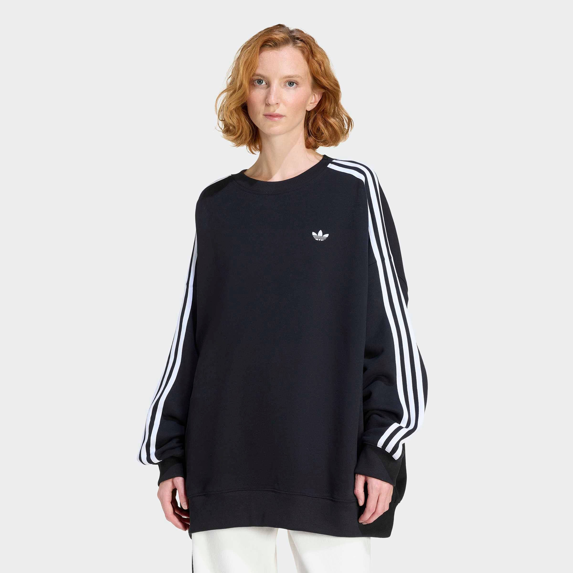 adidas Originals Kapuzensweatshirt "3-STREIFEN OVERSIZED ADILENIUM CREW" günstig online kaufen