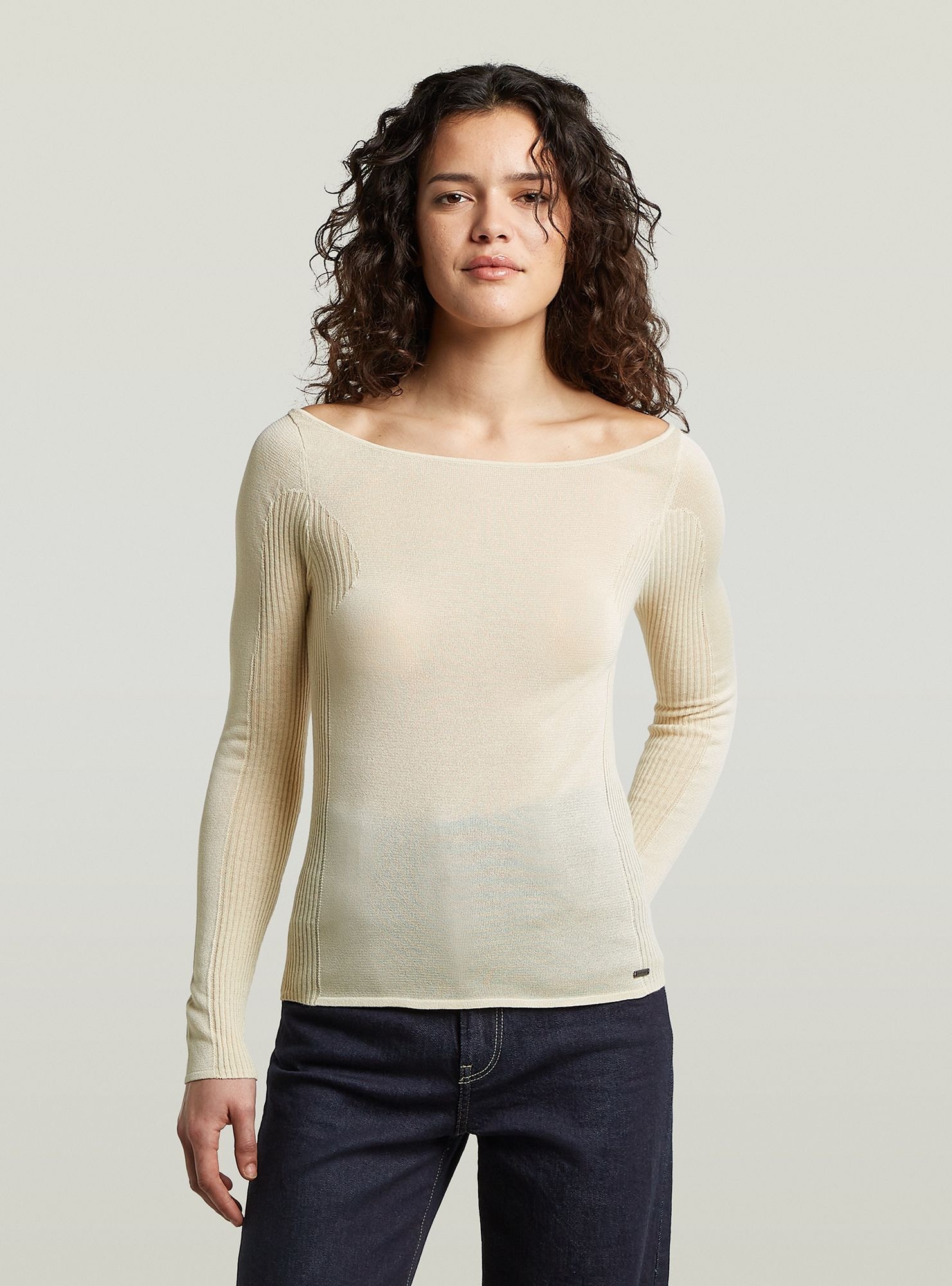G-STAR "Engineered Sheer Slim Knit"