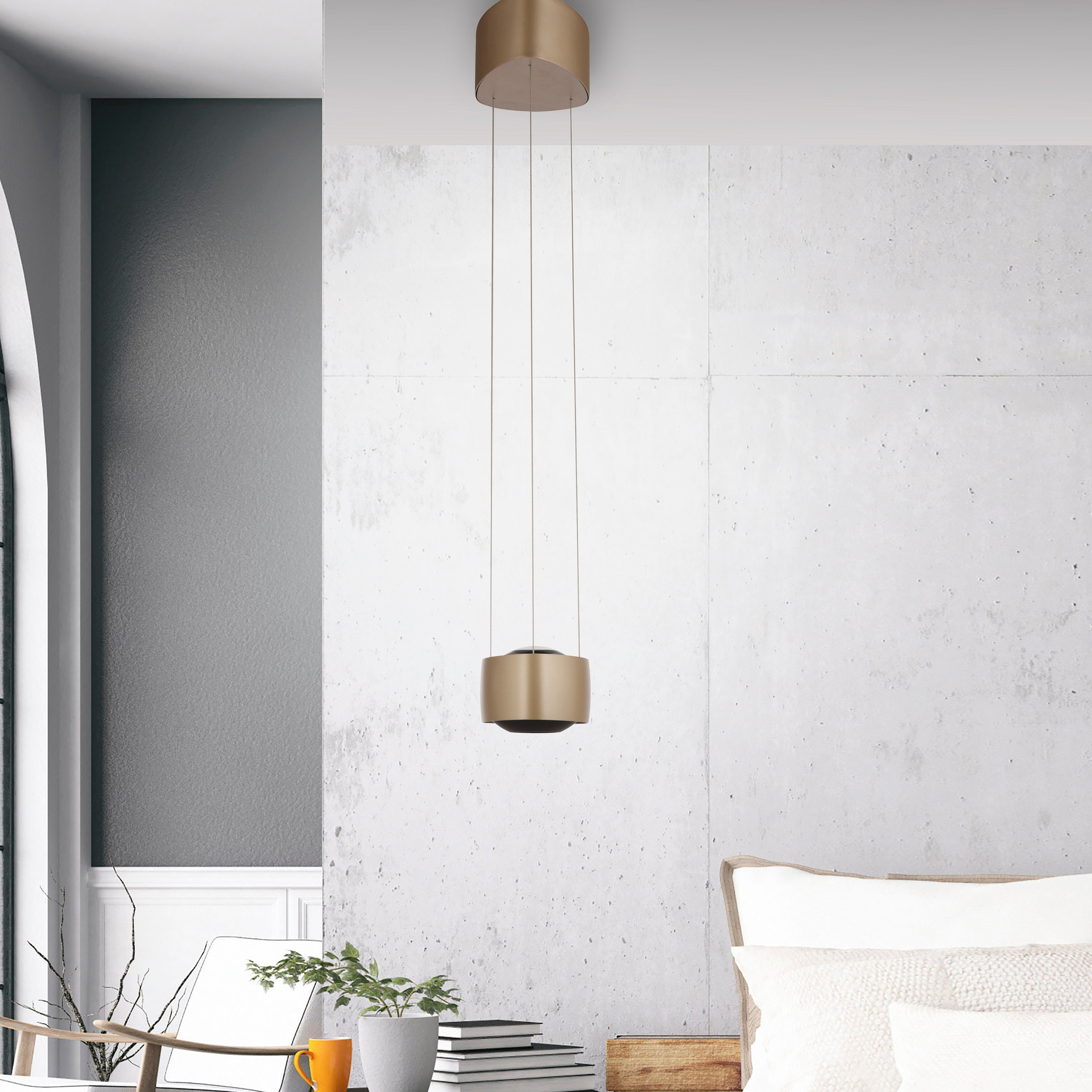 Neuhaus Q DESIGN CONTROL LIGHTS LED Pendelleuchte »Q-STRETTO« LED-Board 1 Stk. warmweiß - kaltweiß