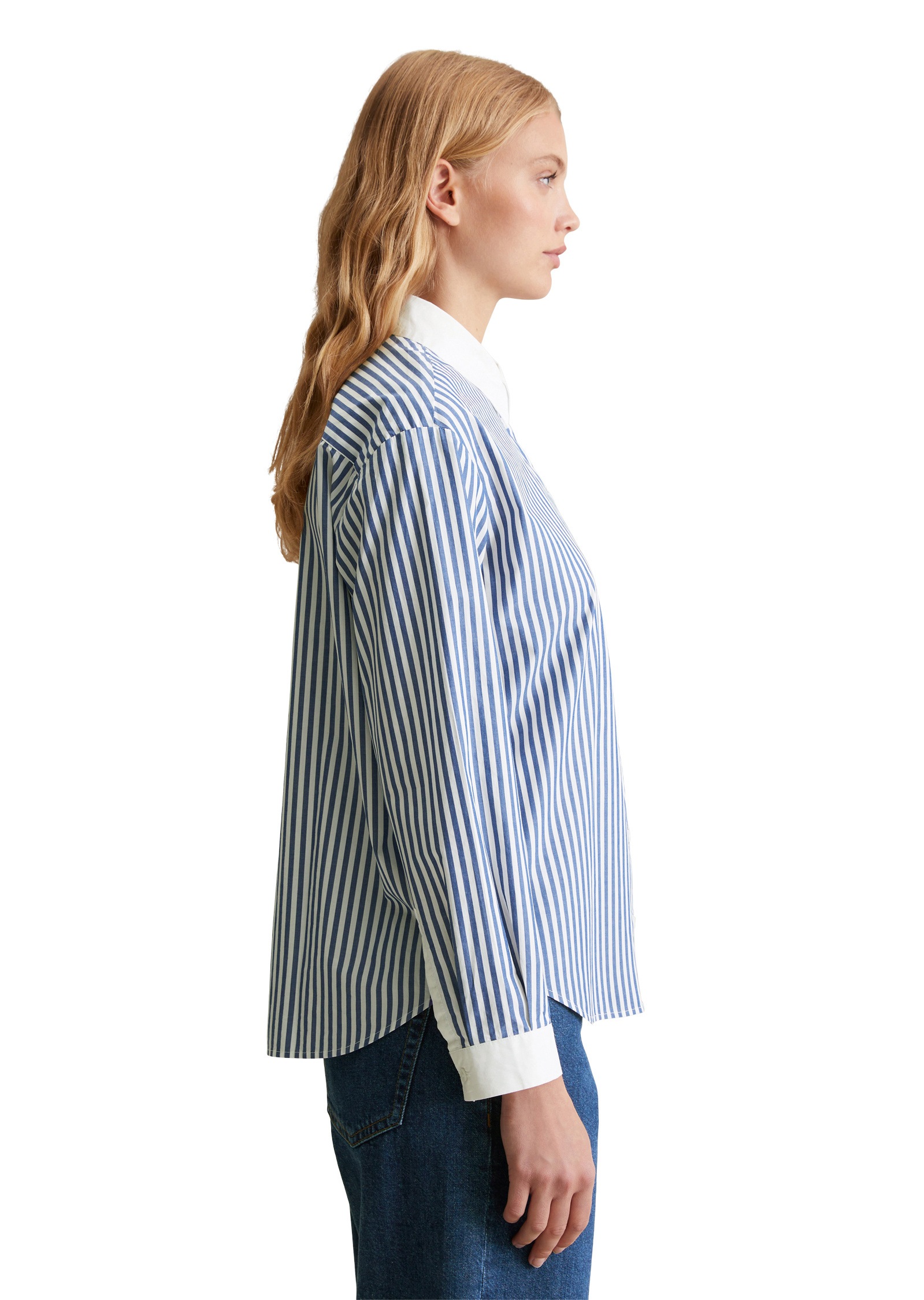 Marc OPolo DENIM Langarmbluse "aus Papertouch Popeline" günstig online kaufen
